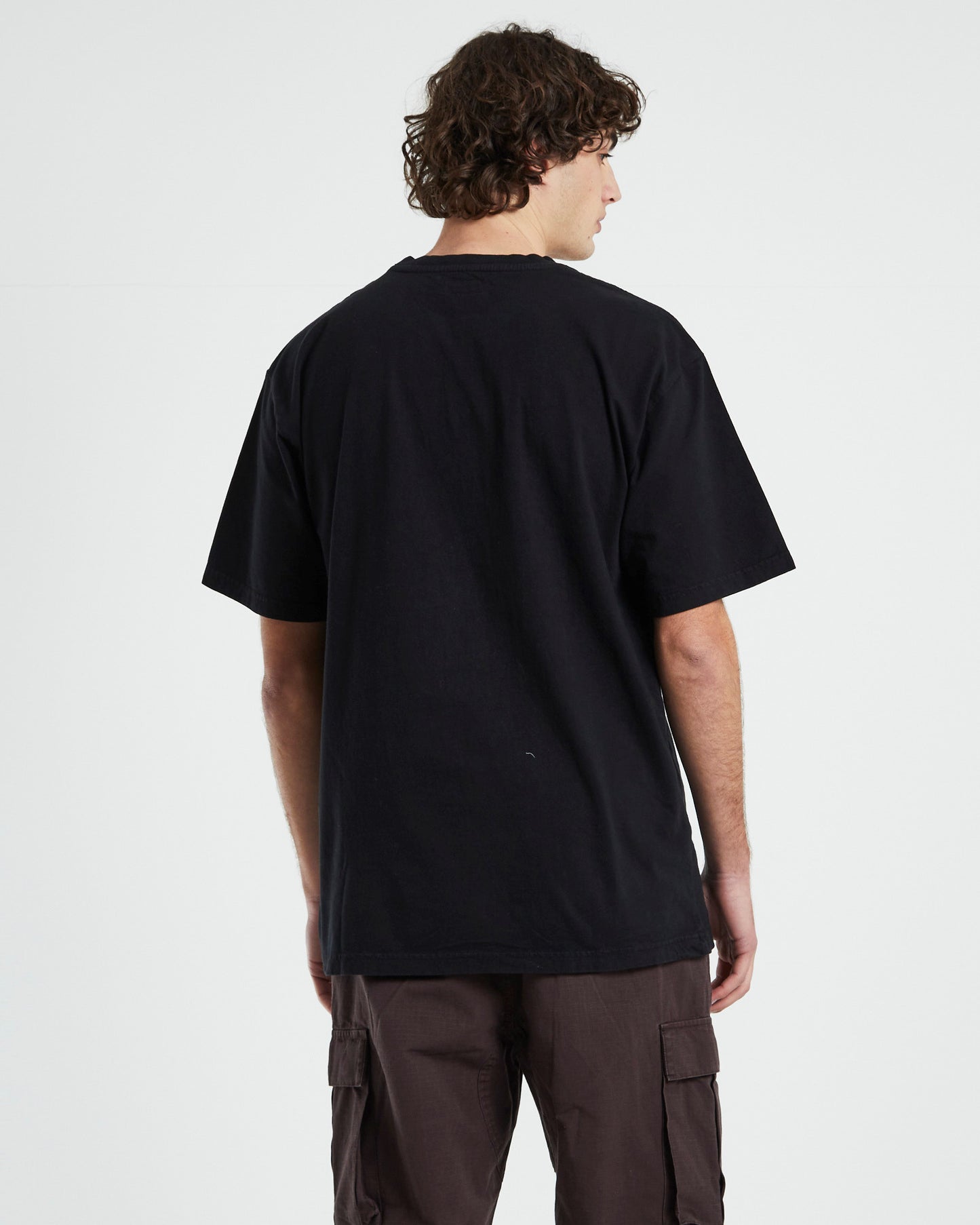 Good Day Short Sleeve T-Shirt in Vintage Black