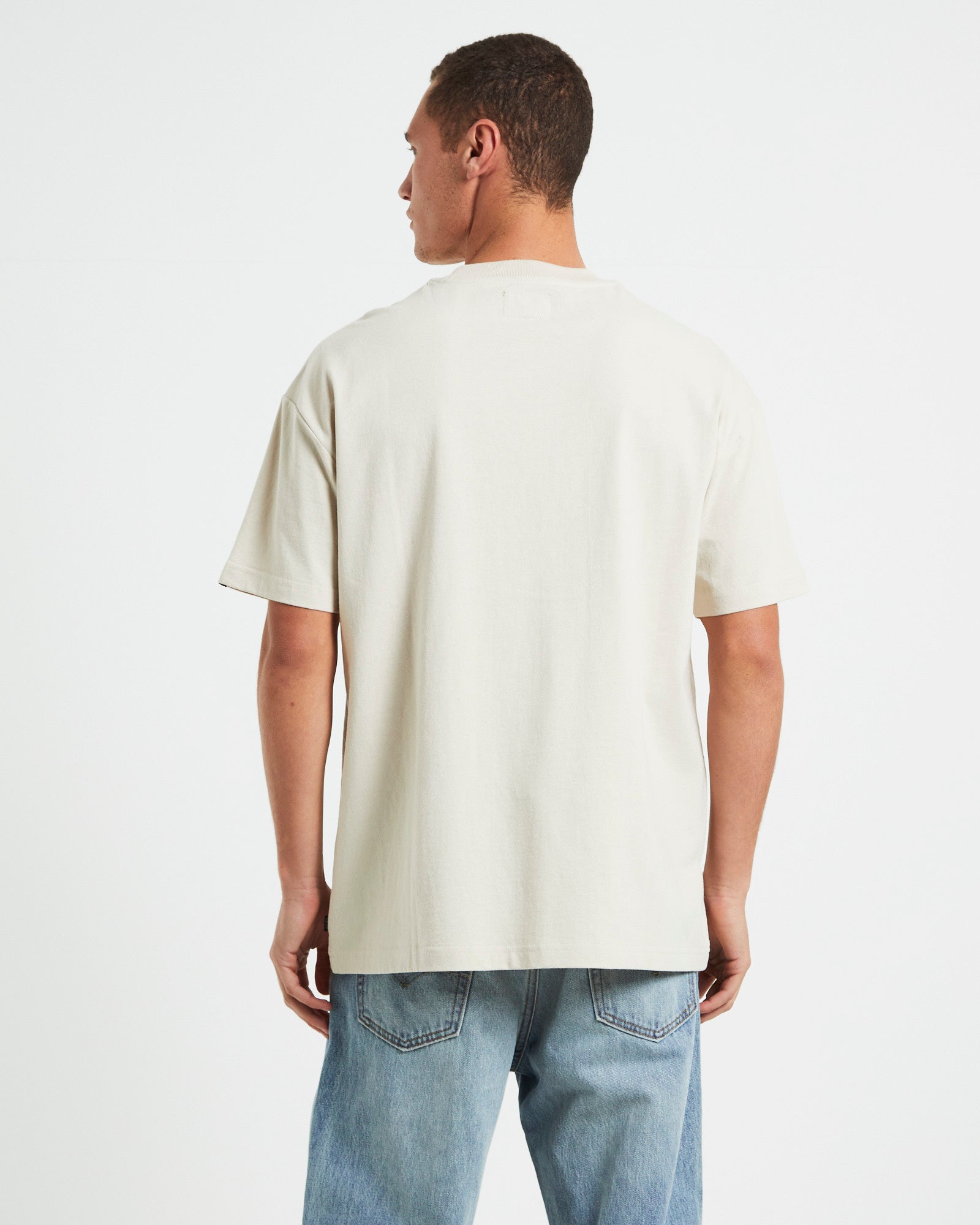 Nitro Short Sleeve T-Shirt in Pebble Grey GREY