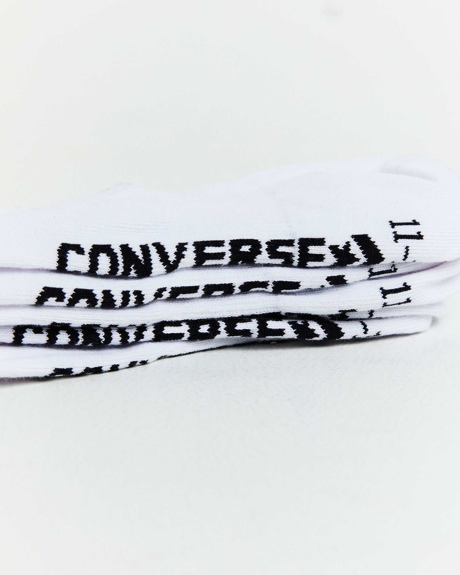 Invisible Socks 3 Pack in White WHITE