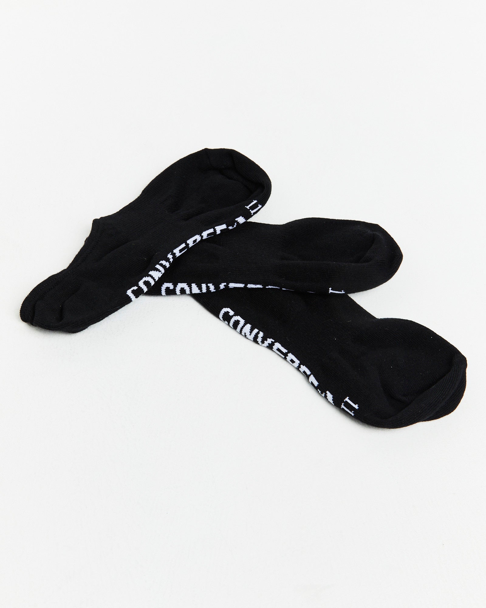 Invisible Socks 3 Pack in Black BLACK