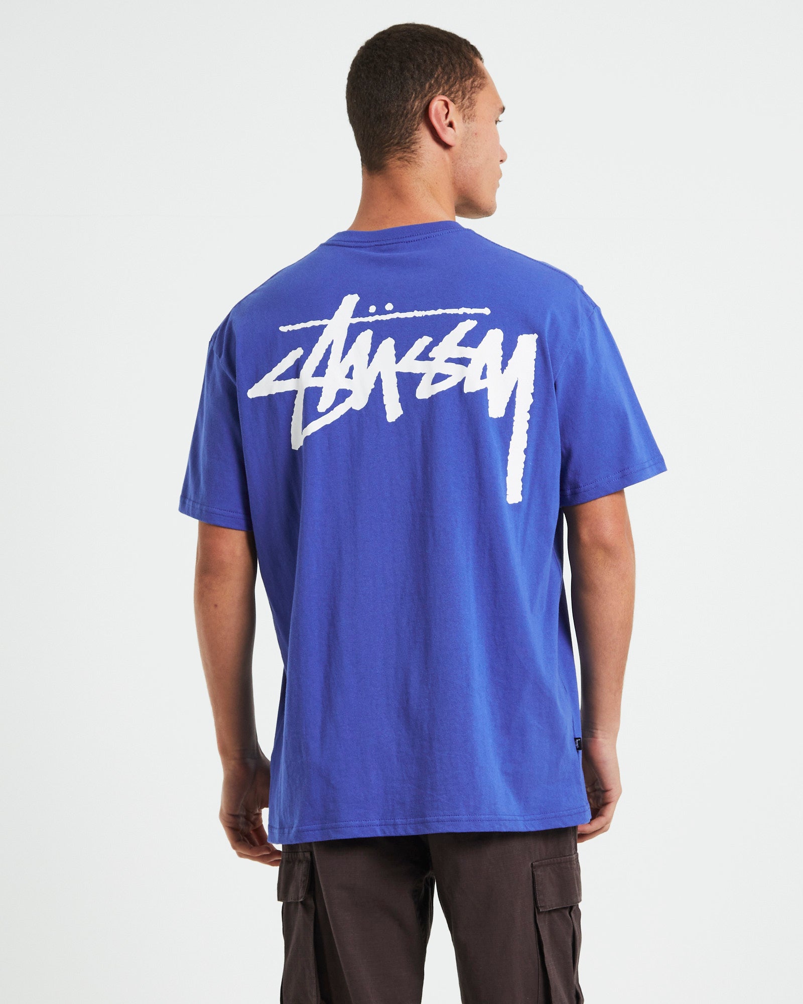 Big Stock Short Sleeve T-Shirt in Blue BLUE
