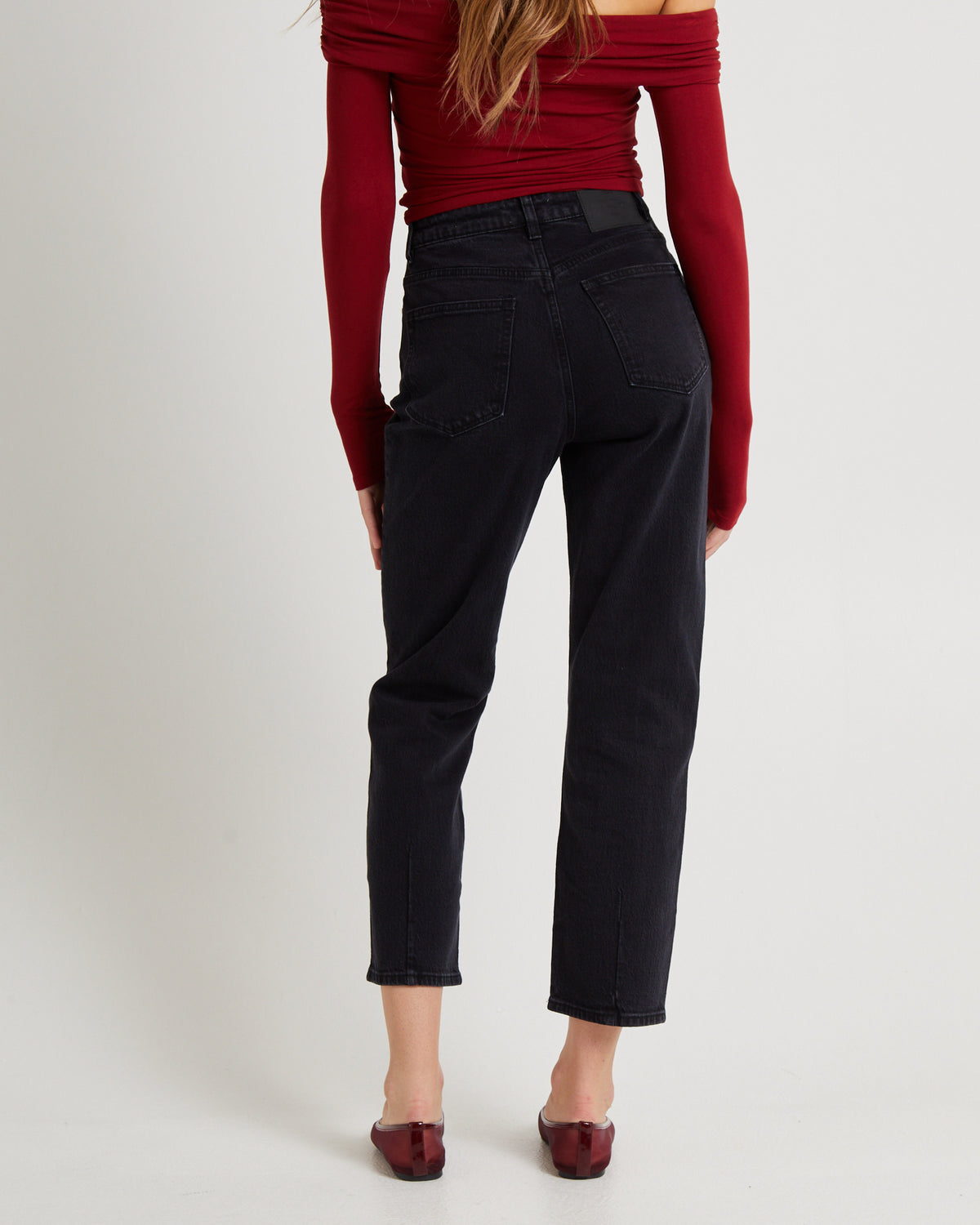 Nico Straight Denim Jeans Blackout BLACKOUT