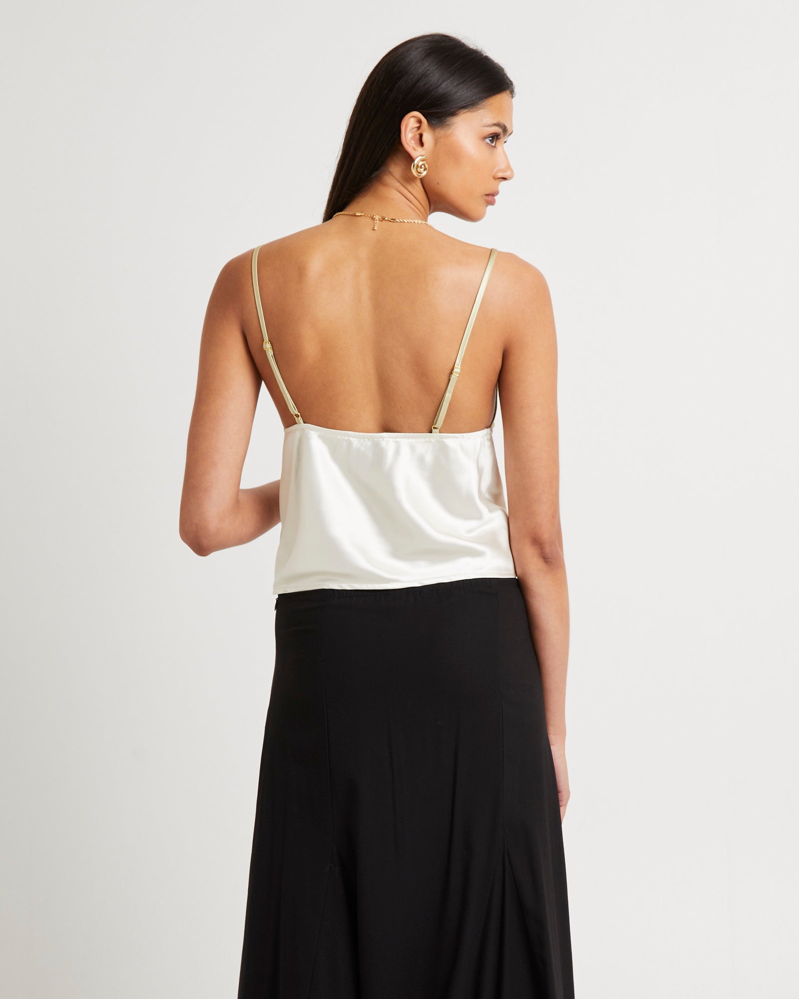 Camille Contrast Slip Top BUTTERCUP CONTRAST
