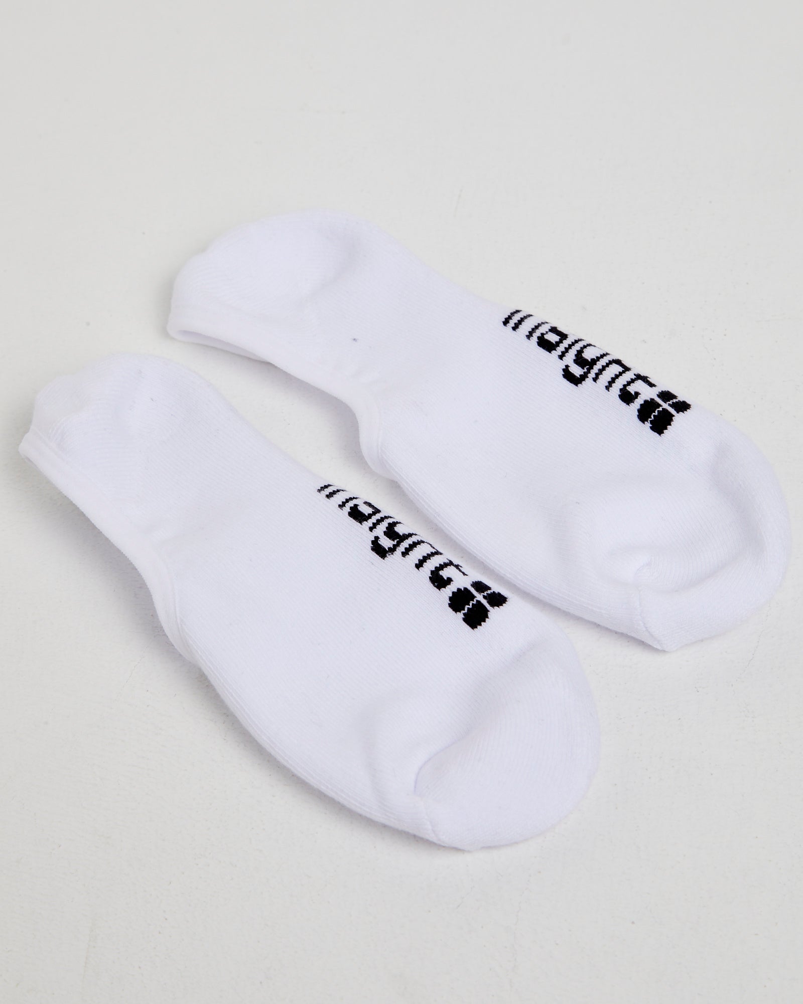 3 Pack Logo Invisible Sock WHT