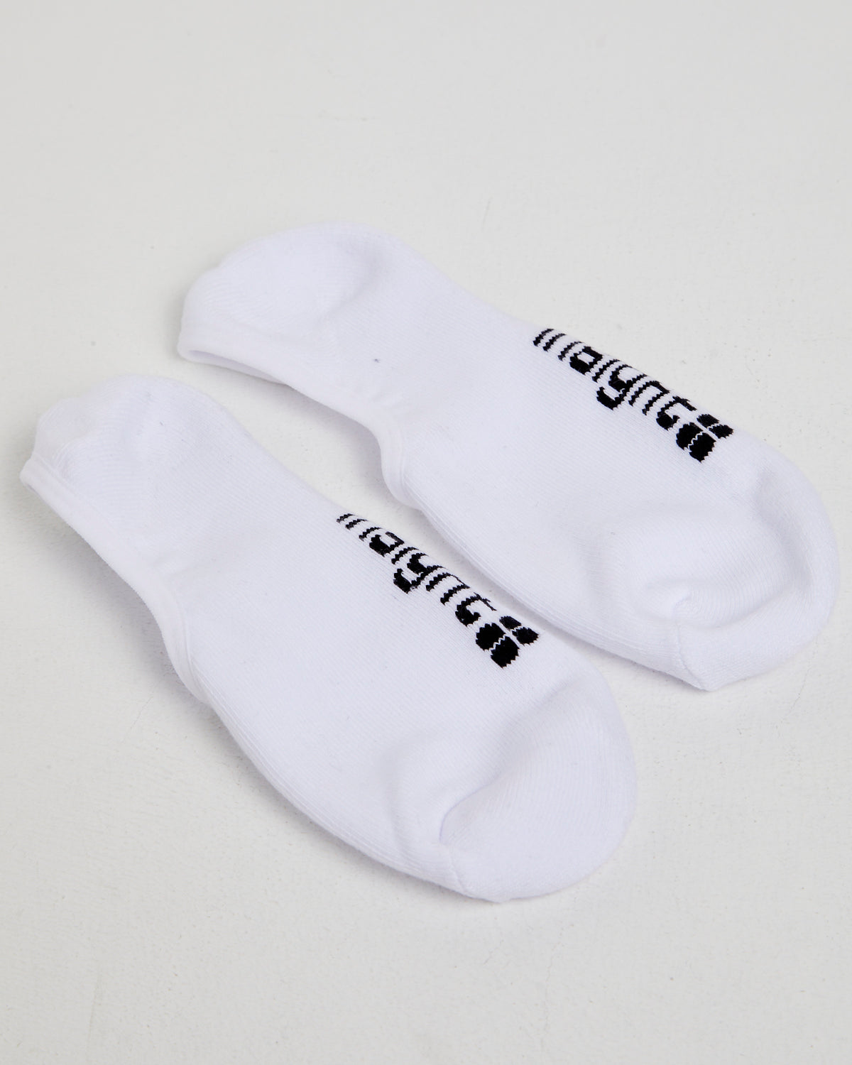 3 Pack Logo Invisible Sock WHT