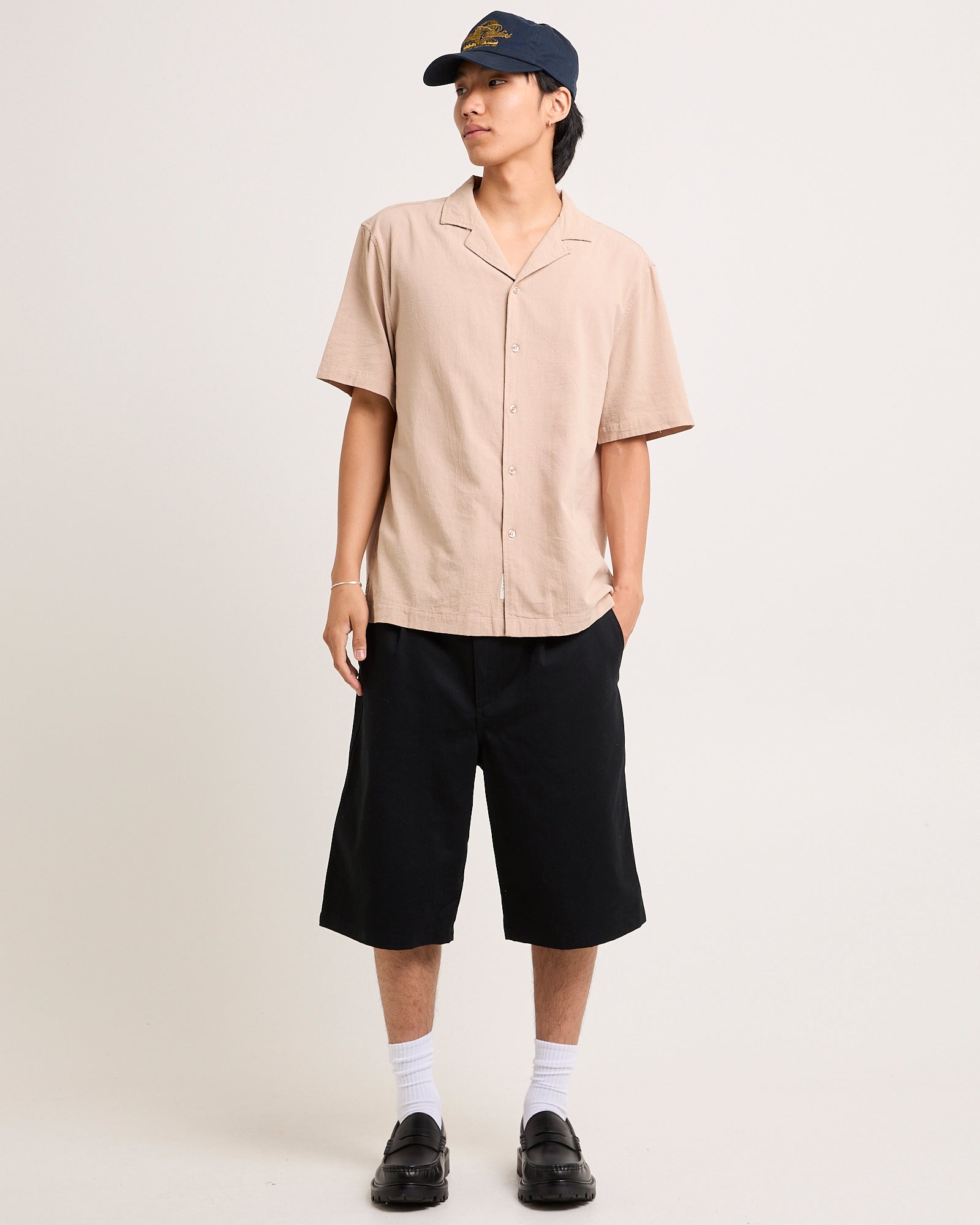 Soren Short Sleeve Resort Shirt TAN