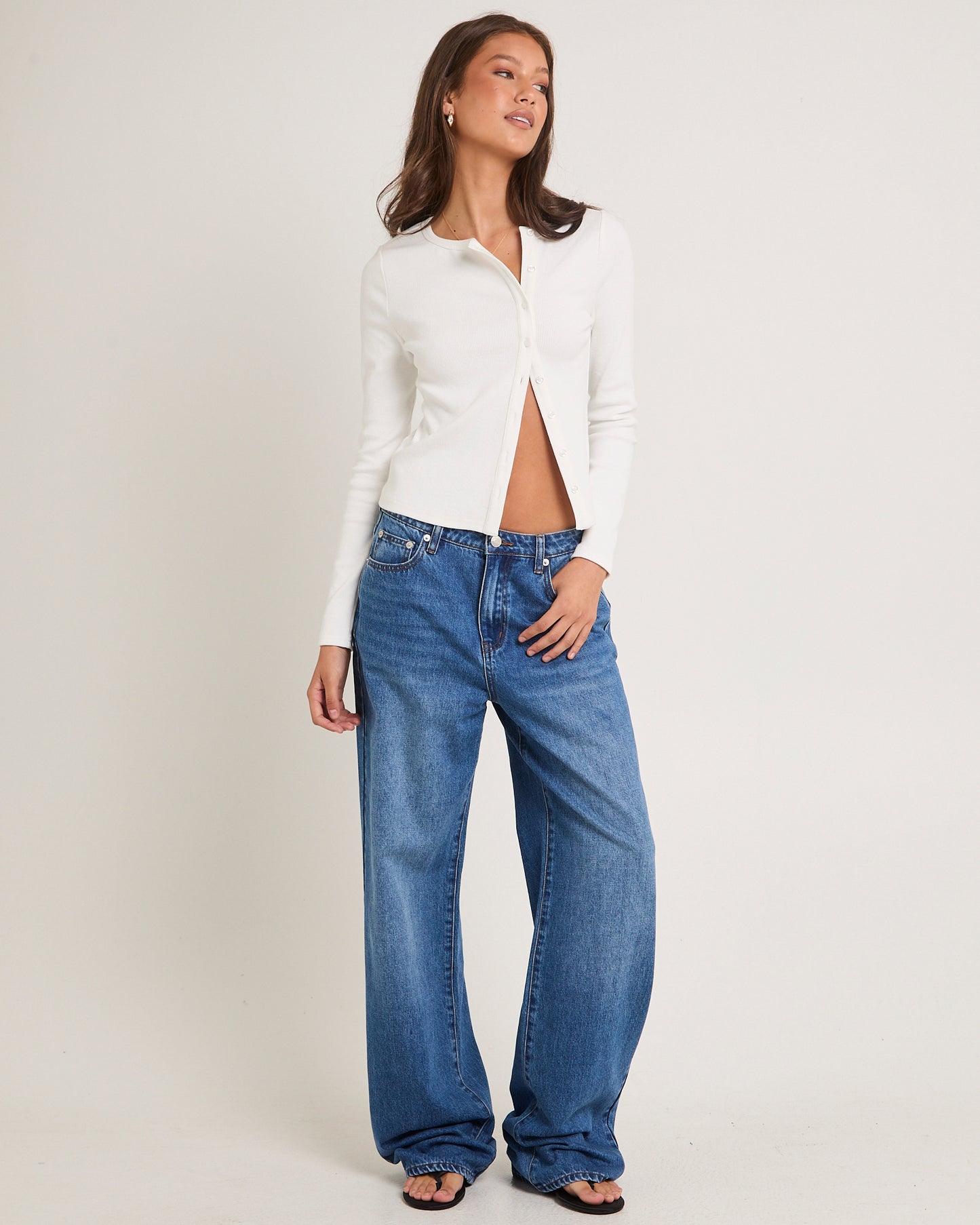 Rez Maxi Baggy Denim Jeans MID 90S BLUE