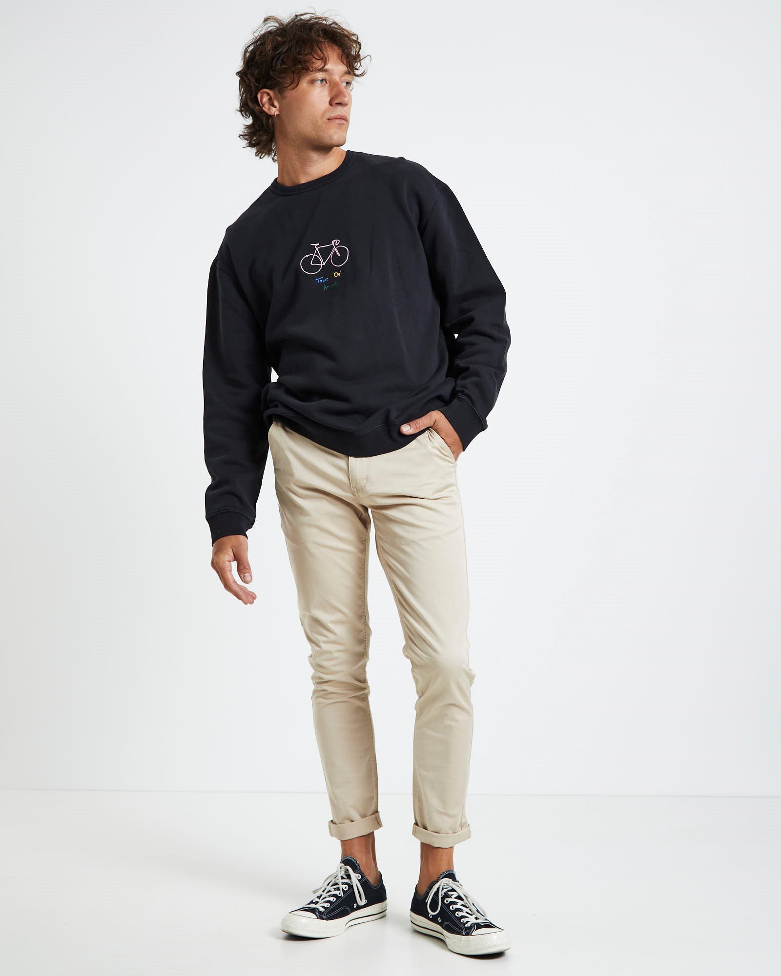 Tour De Arvust Crew Jumper Black BLACK