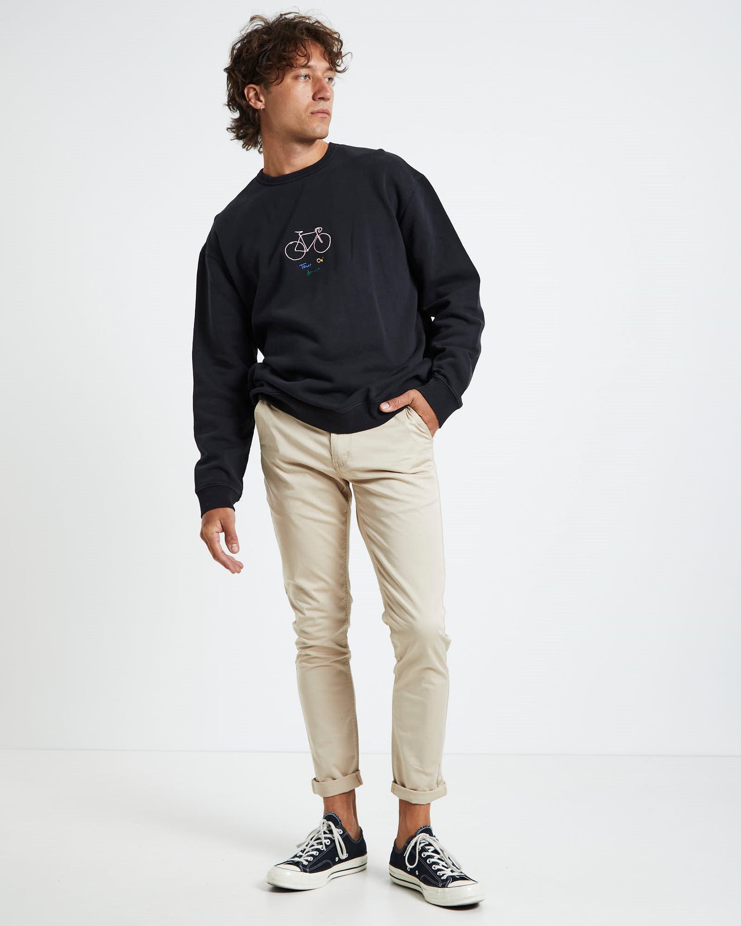 Tour De Arvust Crew Jumper Black BLACK