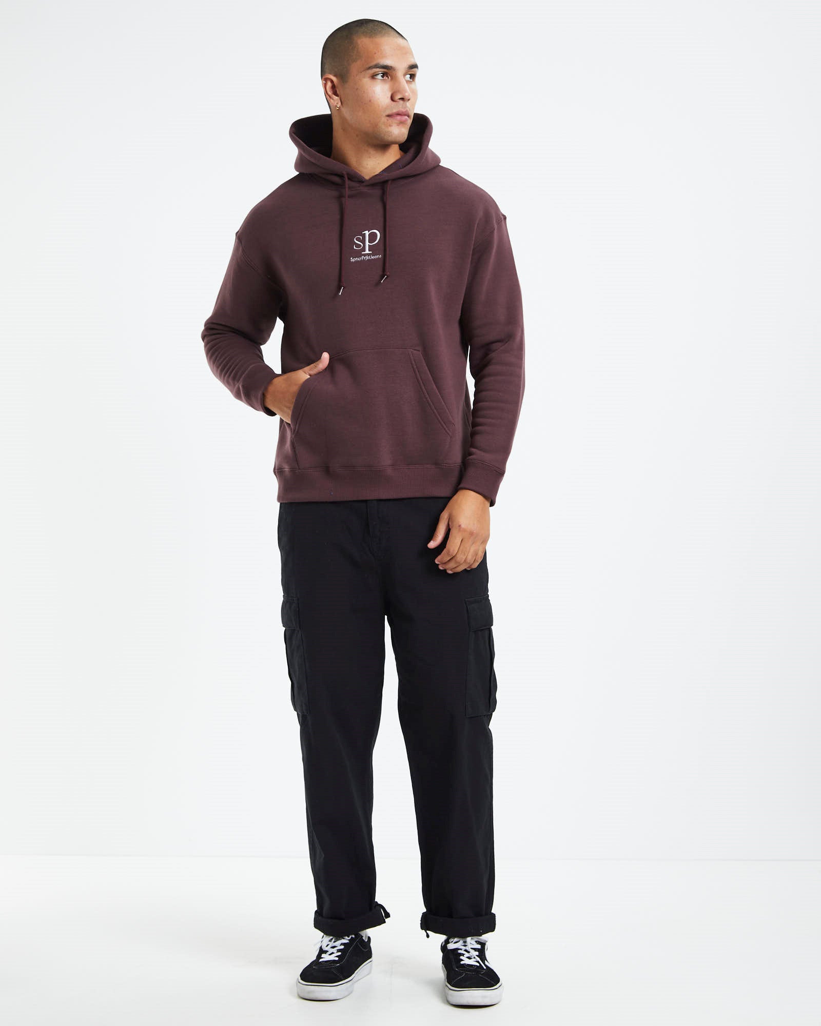 SPJ Hoodie Brown BROWN