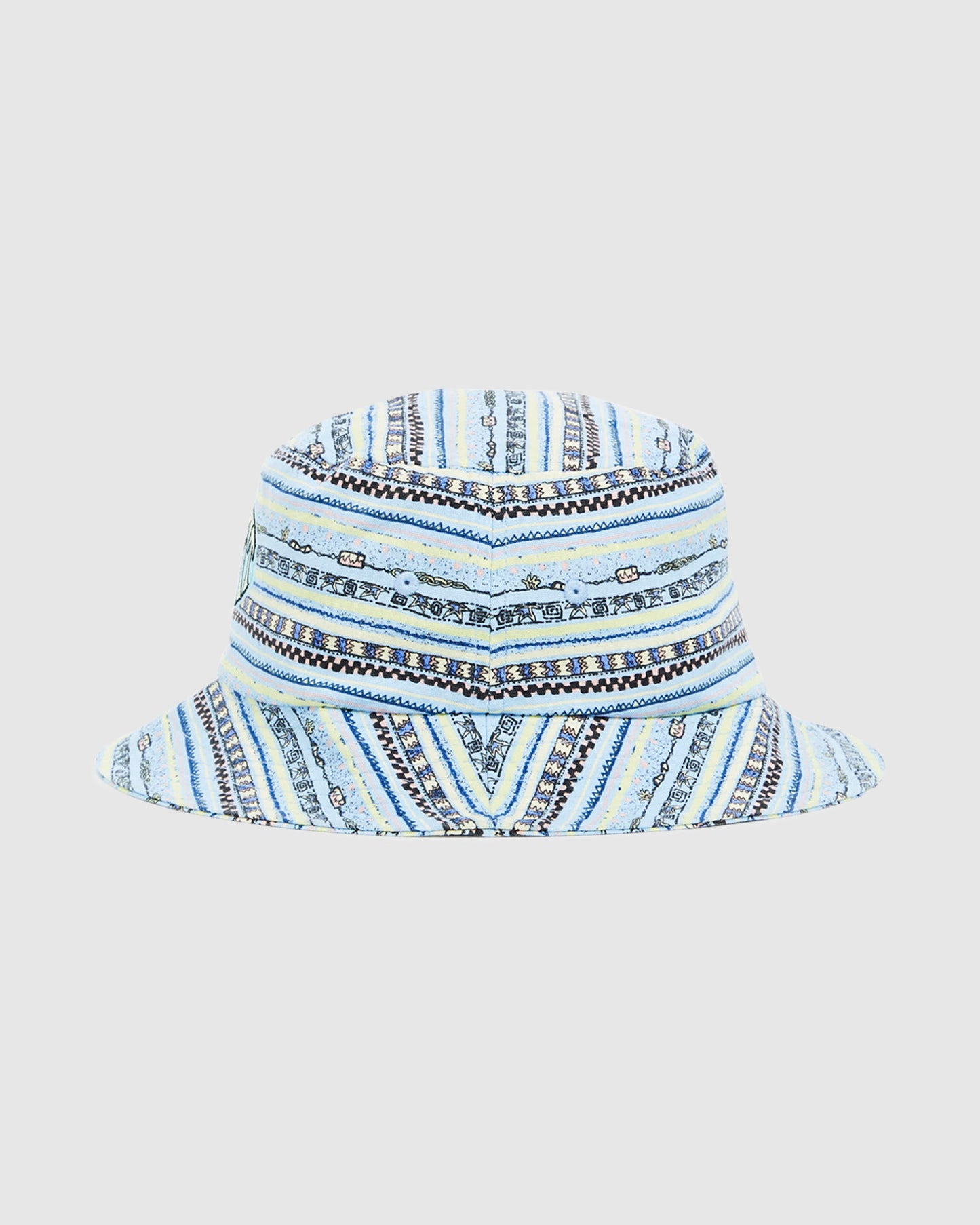 Taboo Printed Bucket Hat Blue