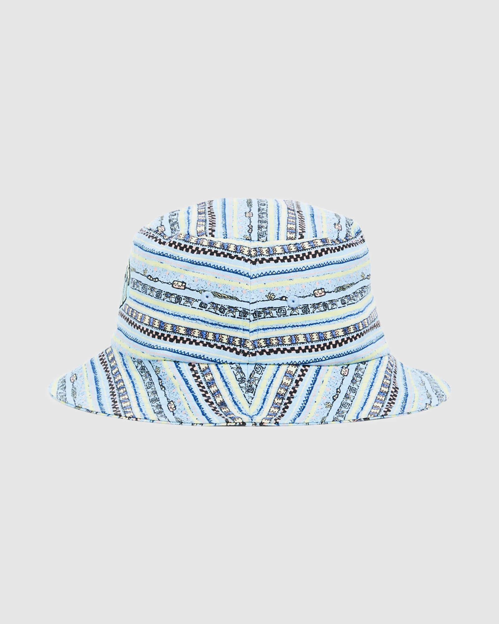 Taboo Printed Bucket Hat Blue BLUE