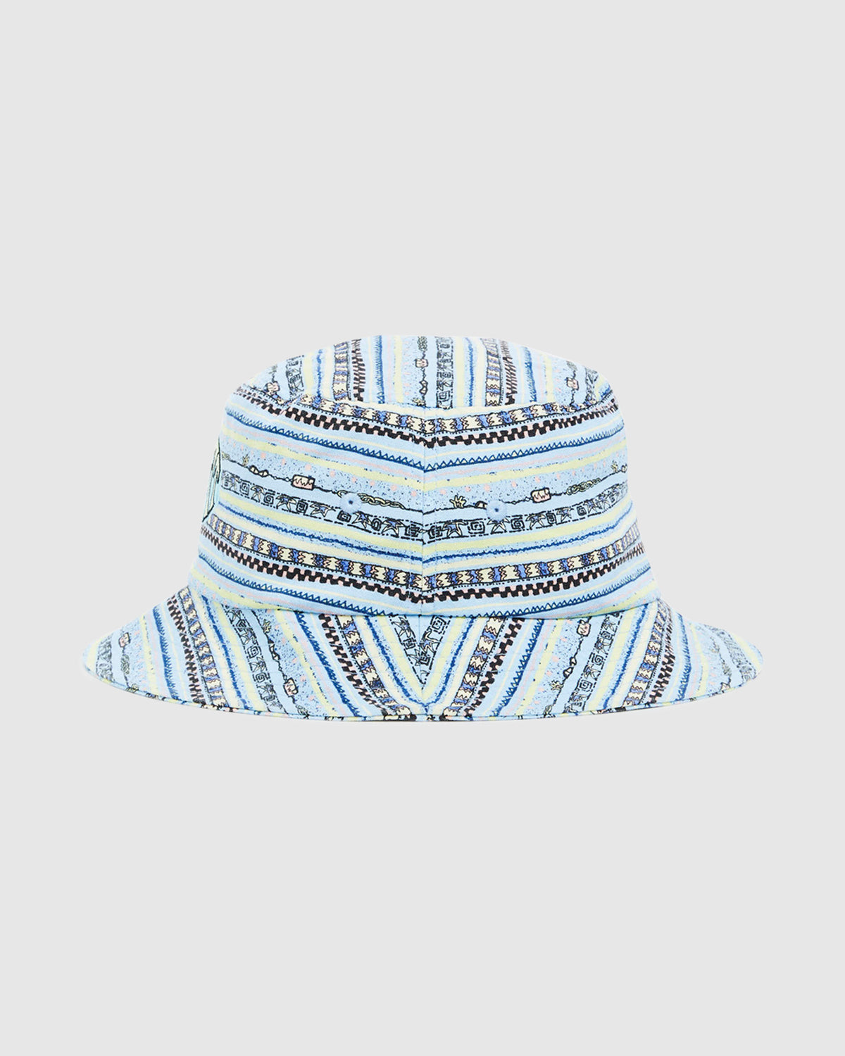 Taboo Printed Bucket Hat Blue BLUE