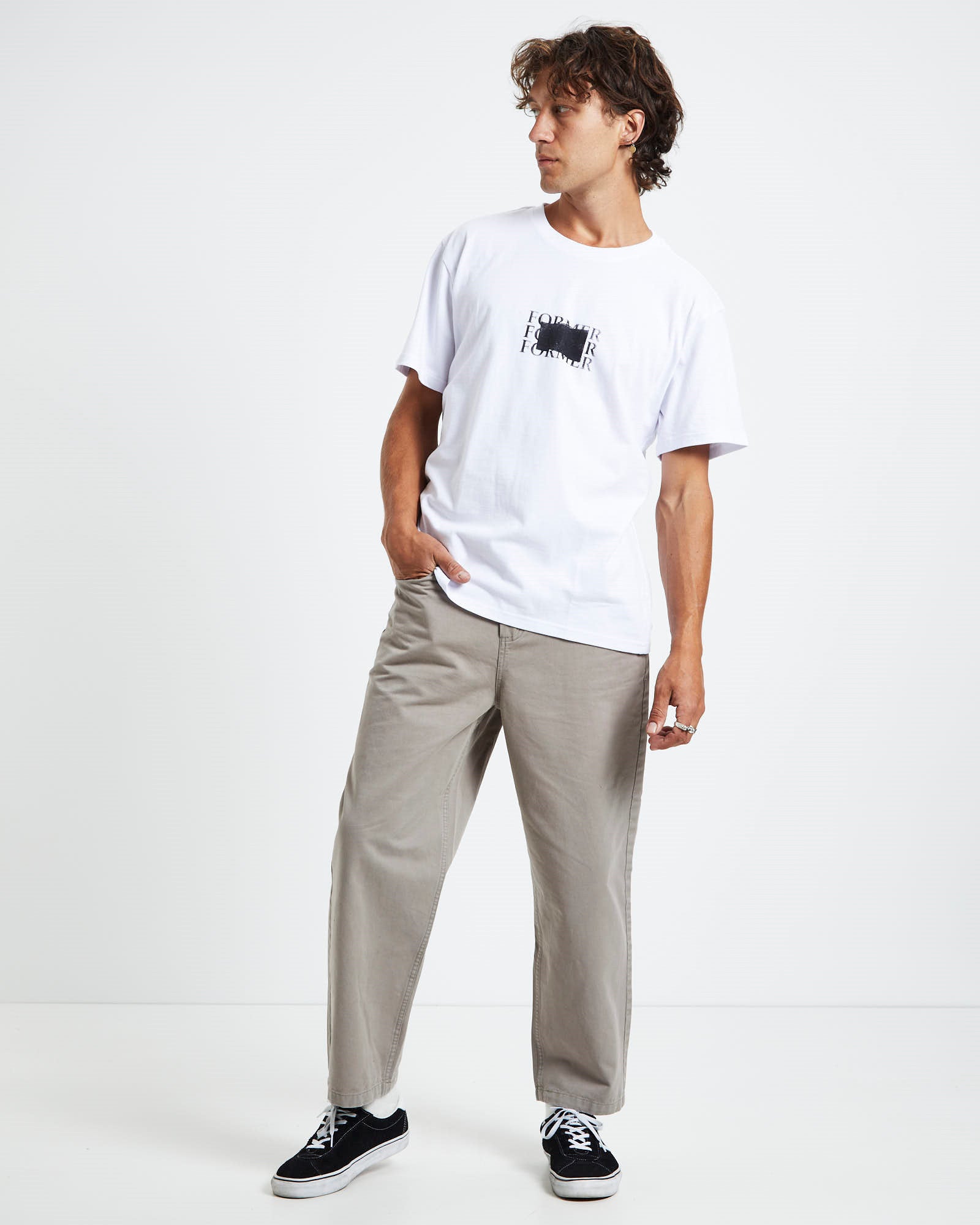 System T-Shirt White WHITE