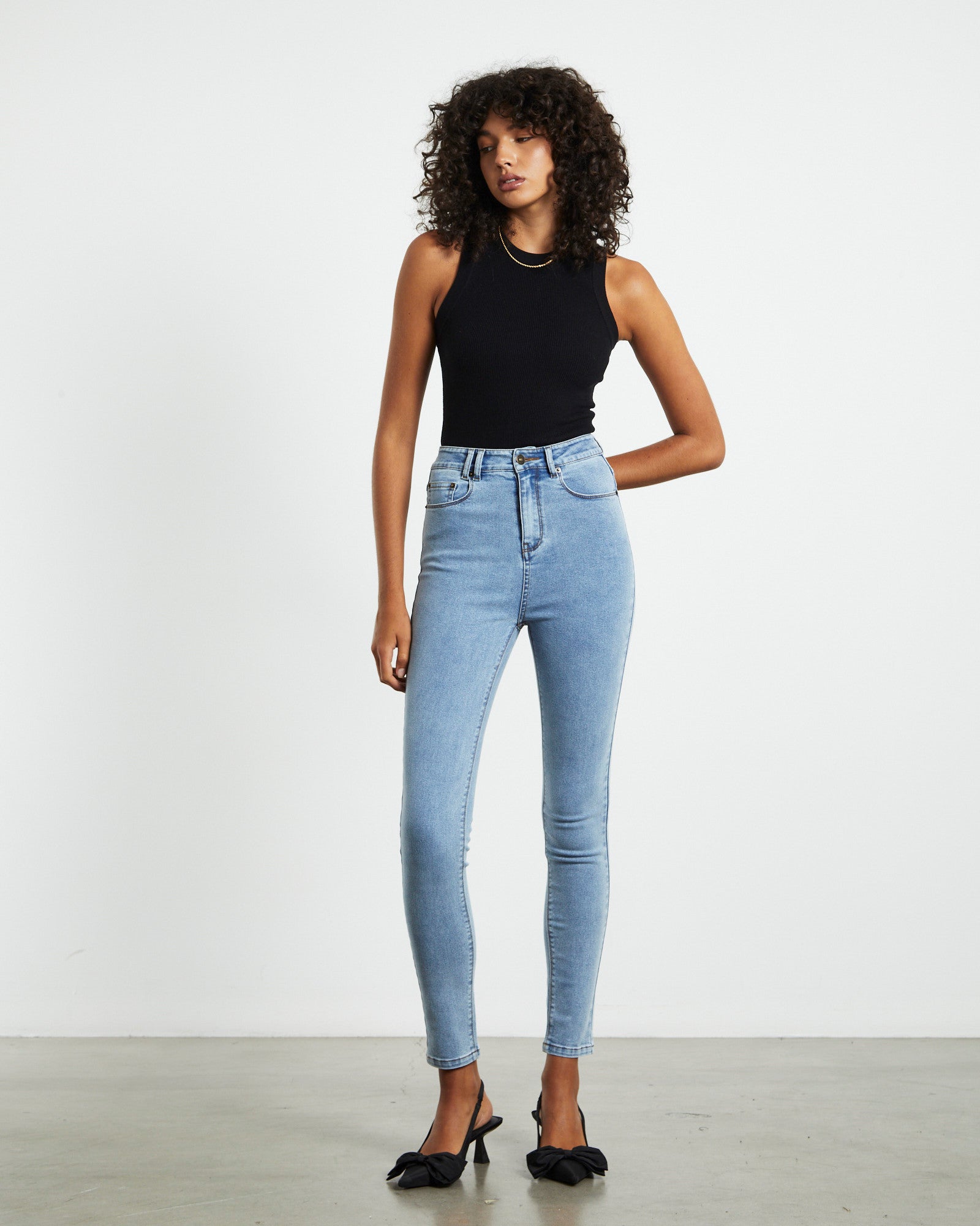 Siena Super High Rise Jeans BLUE