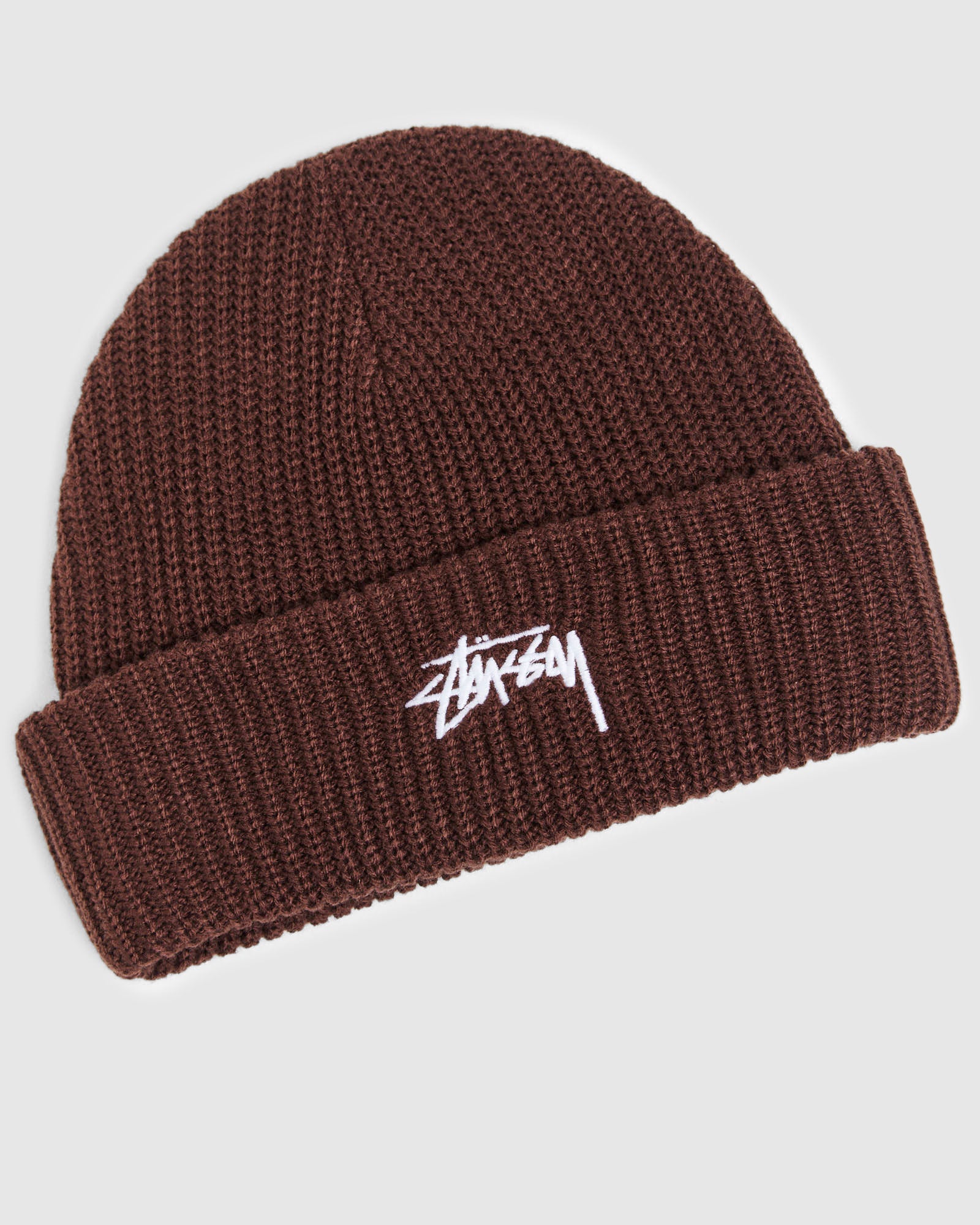Stock Cuff Beanie Brown MULTI COLOUR