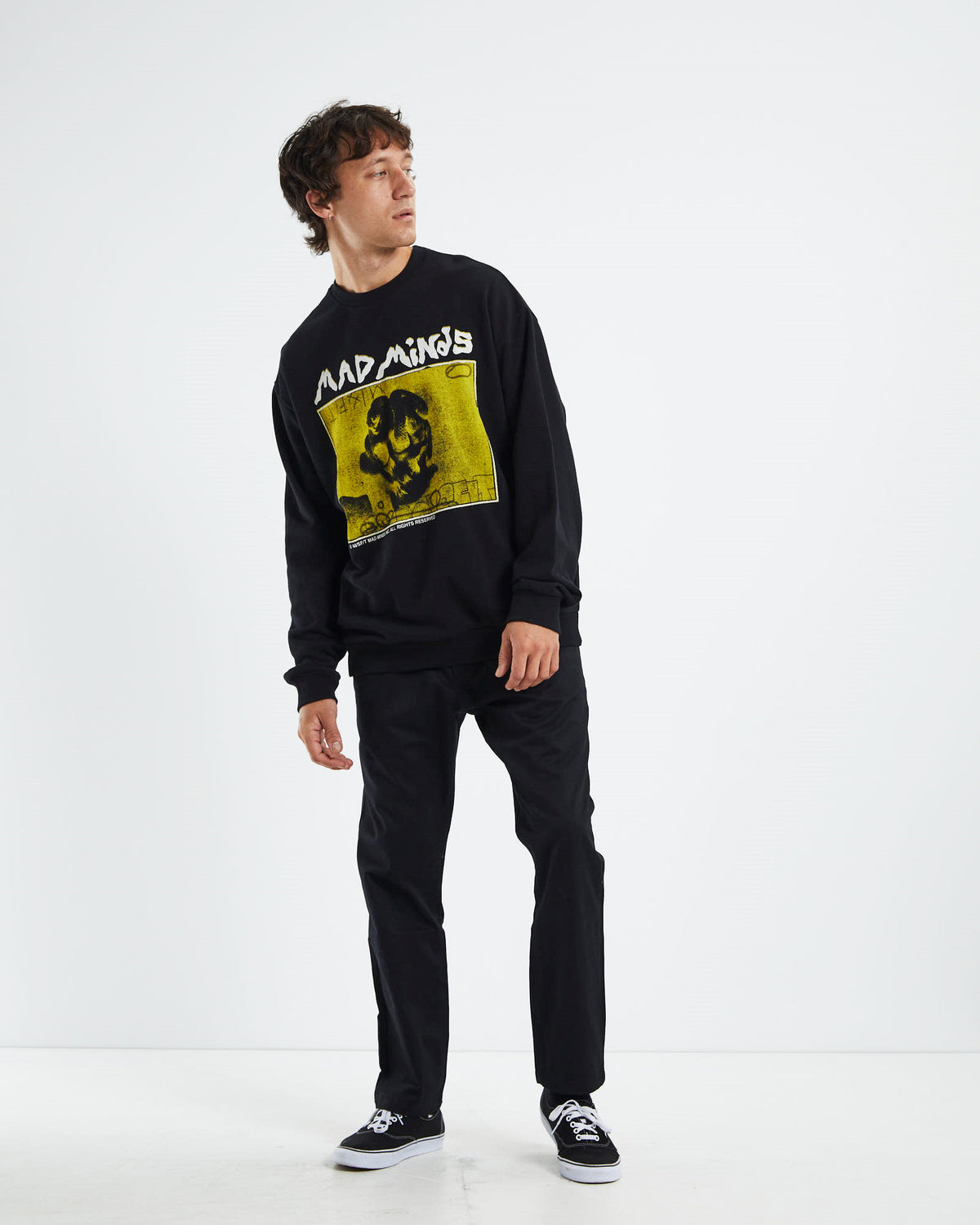 Tasty Cakes 50-50 Crew Jumper Pigment Black PIGMENT BLACK