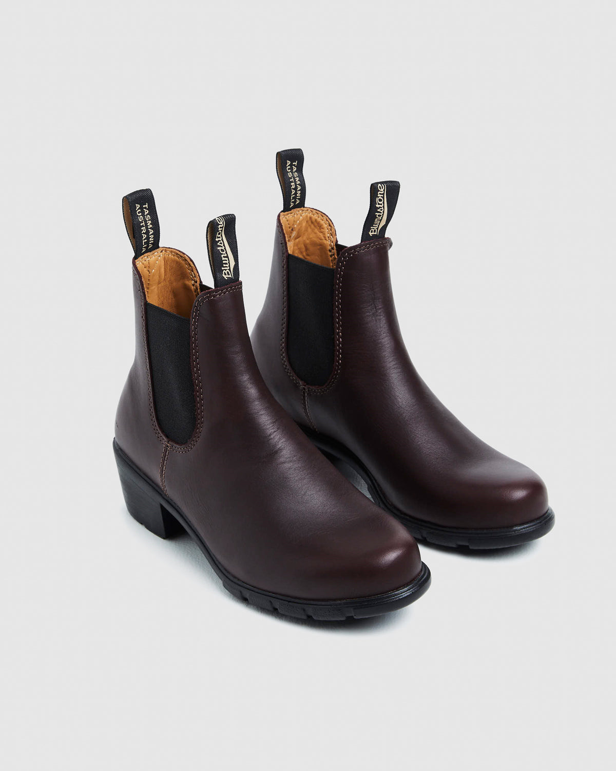 2060 Womens Heeled Boots Shiraz Red RED