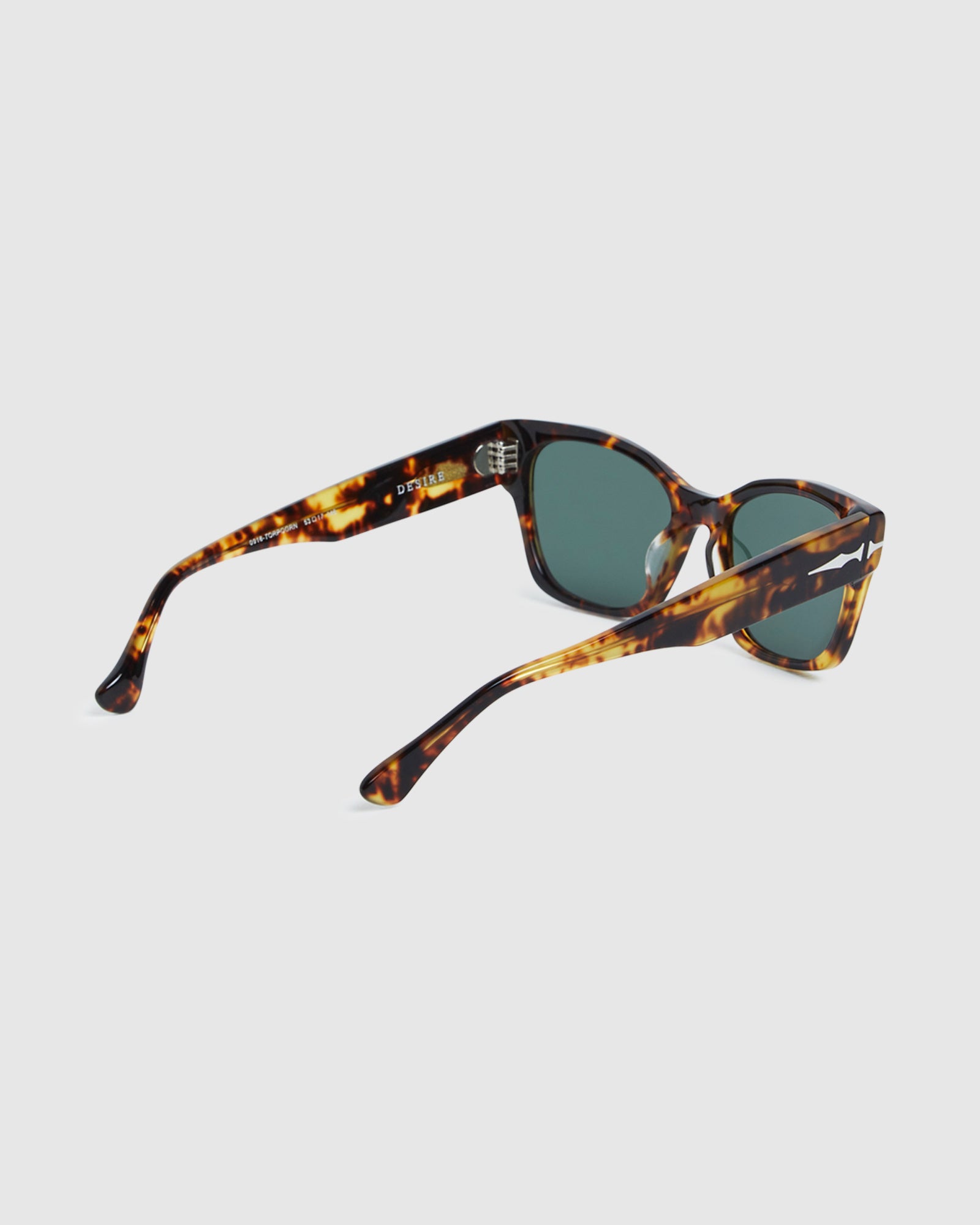 Desire Sunglasses Tortoise Polished/Green ASSORTED
