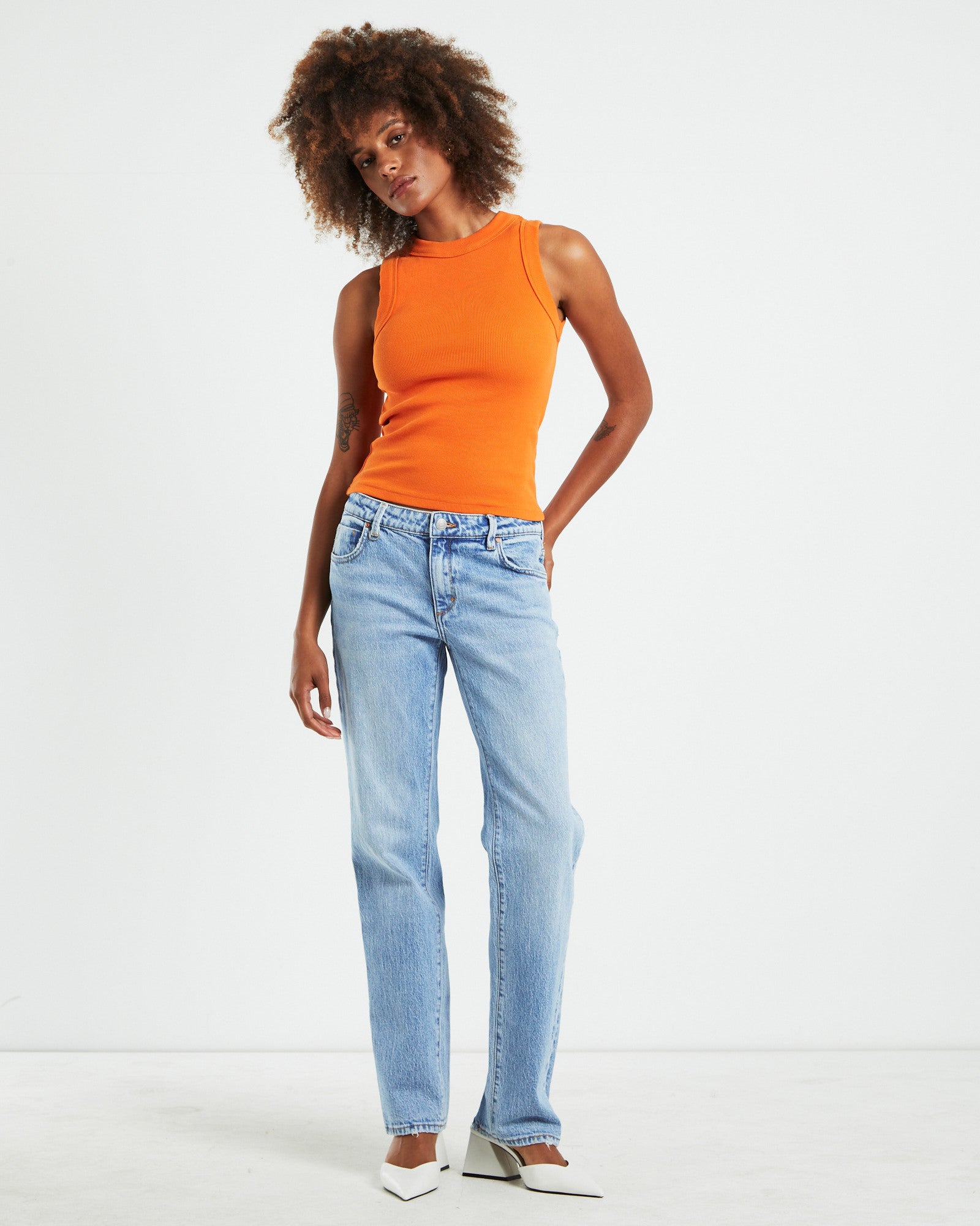 Jonsey Singlet Smoked Paprika Orange ORANGE