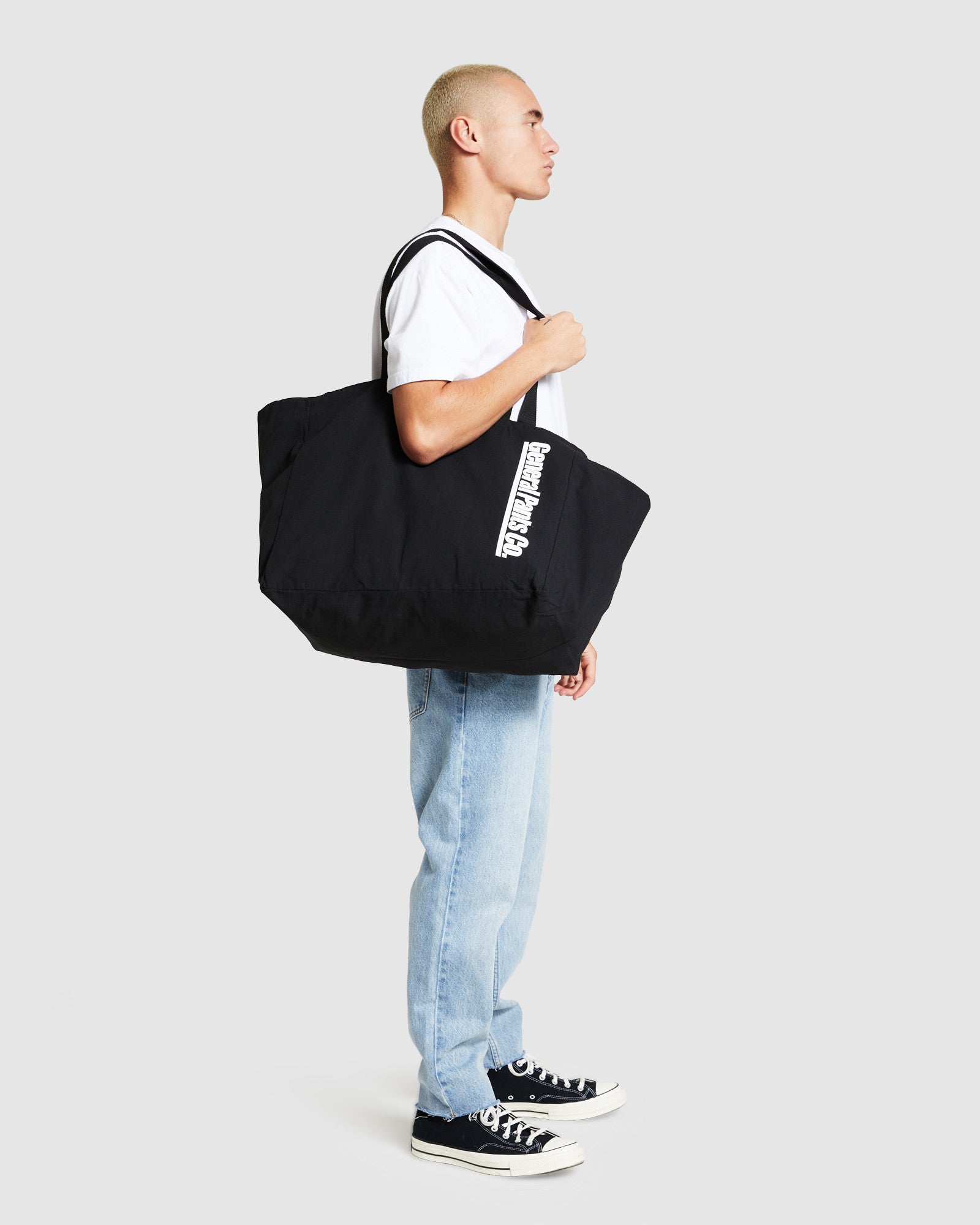 Large Tote Bag BLACK