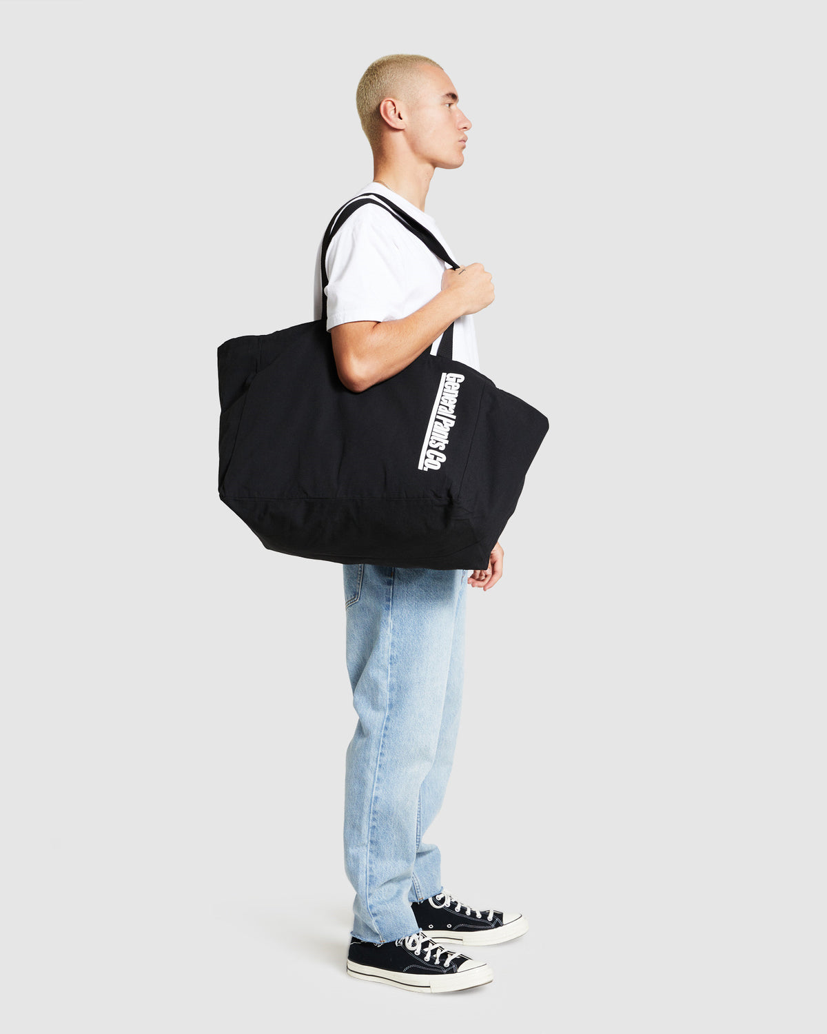 Large Tote Bag BLACK