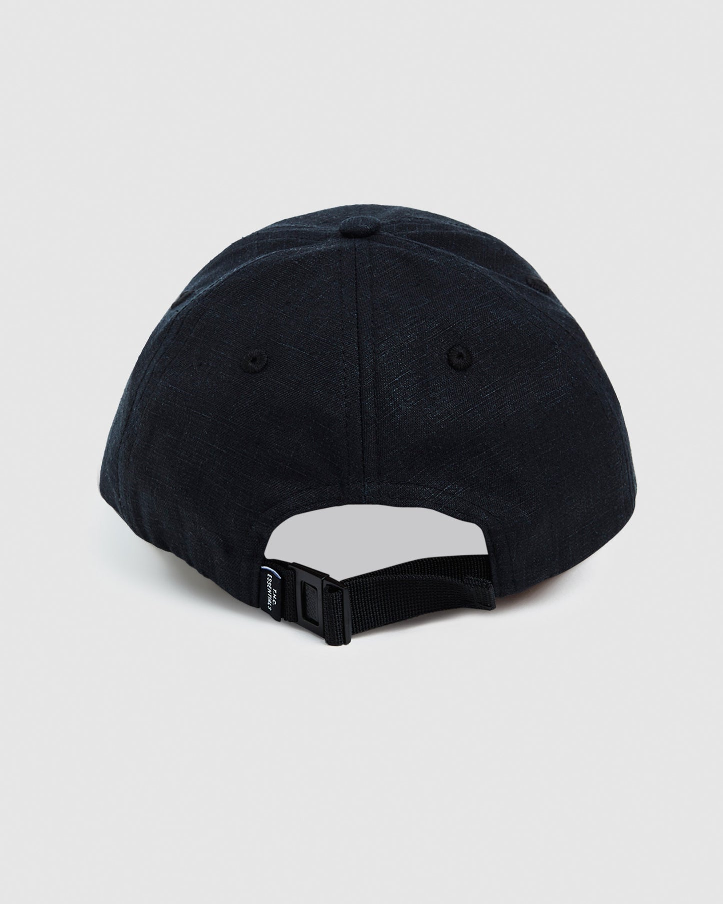 Hemp Six Panel Cap Black BLACK