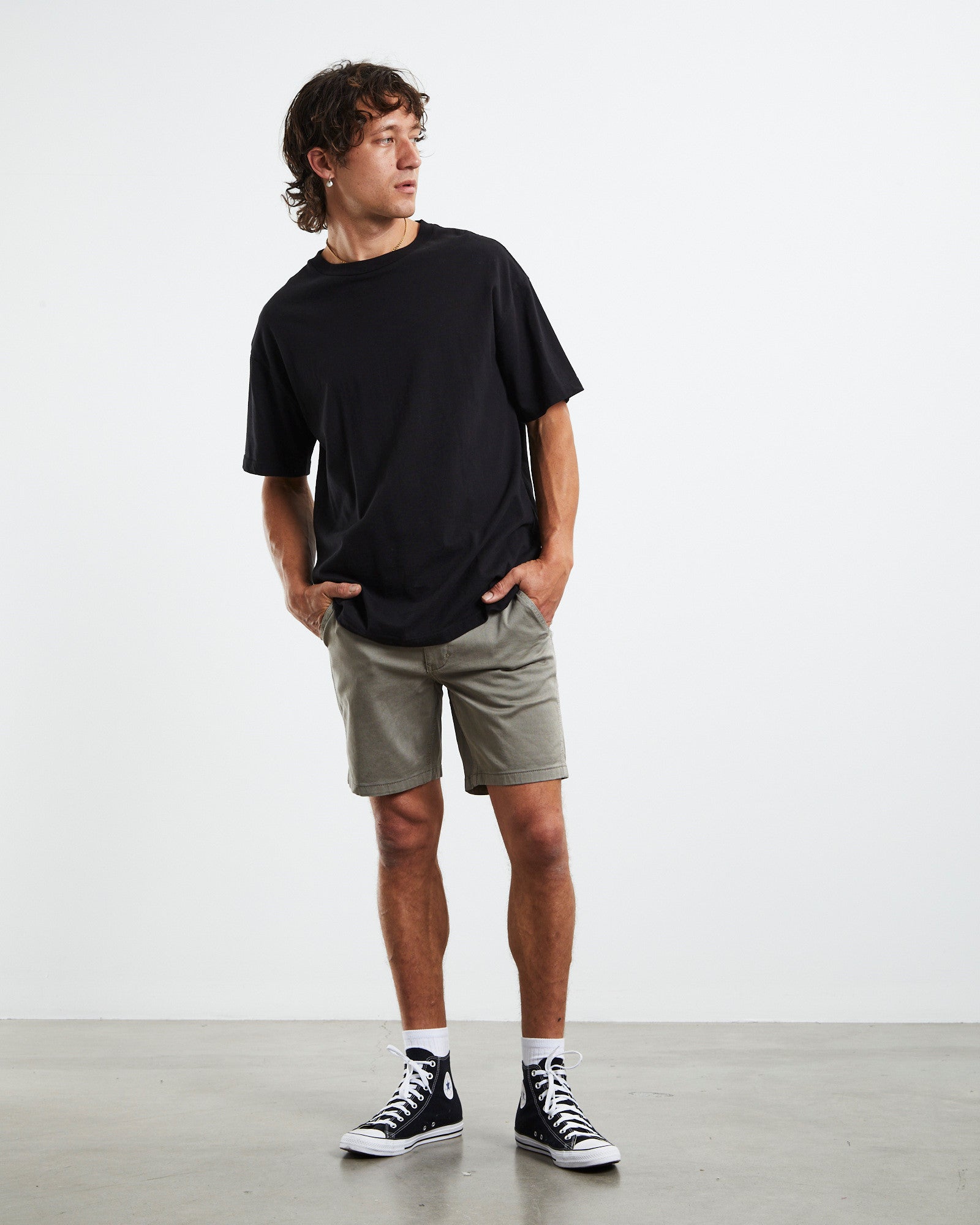Cody Workwear Shorts Latte Brown