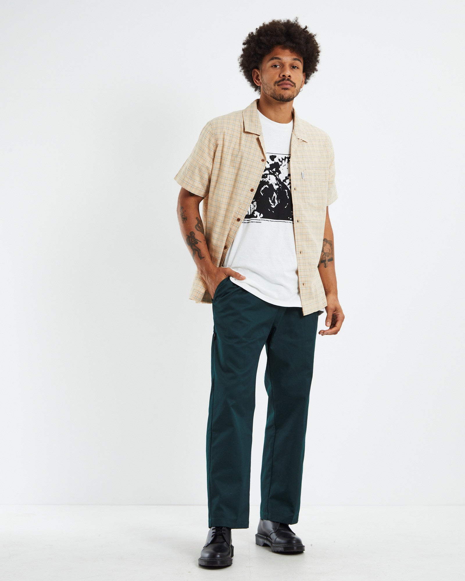 Shame Theme Pants Army Green KHAKI
