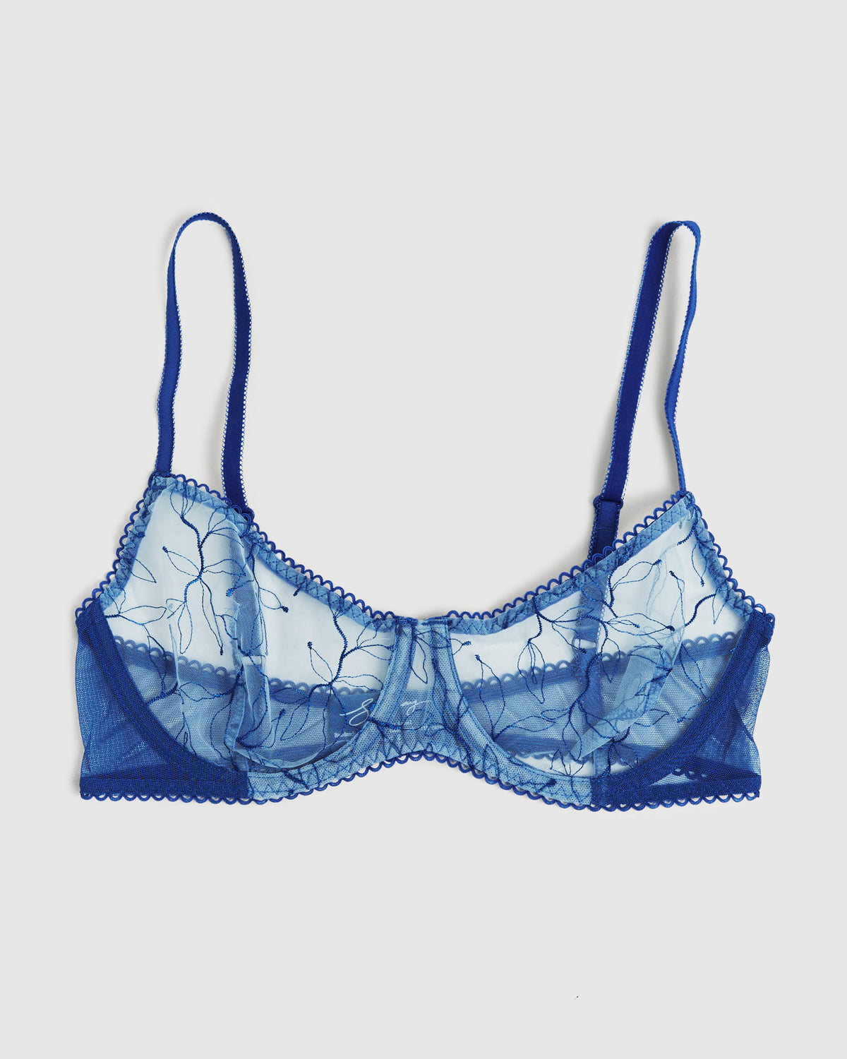 Edi Underwire Bra Blue BLUE