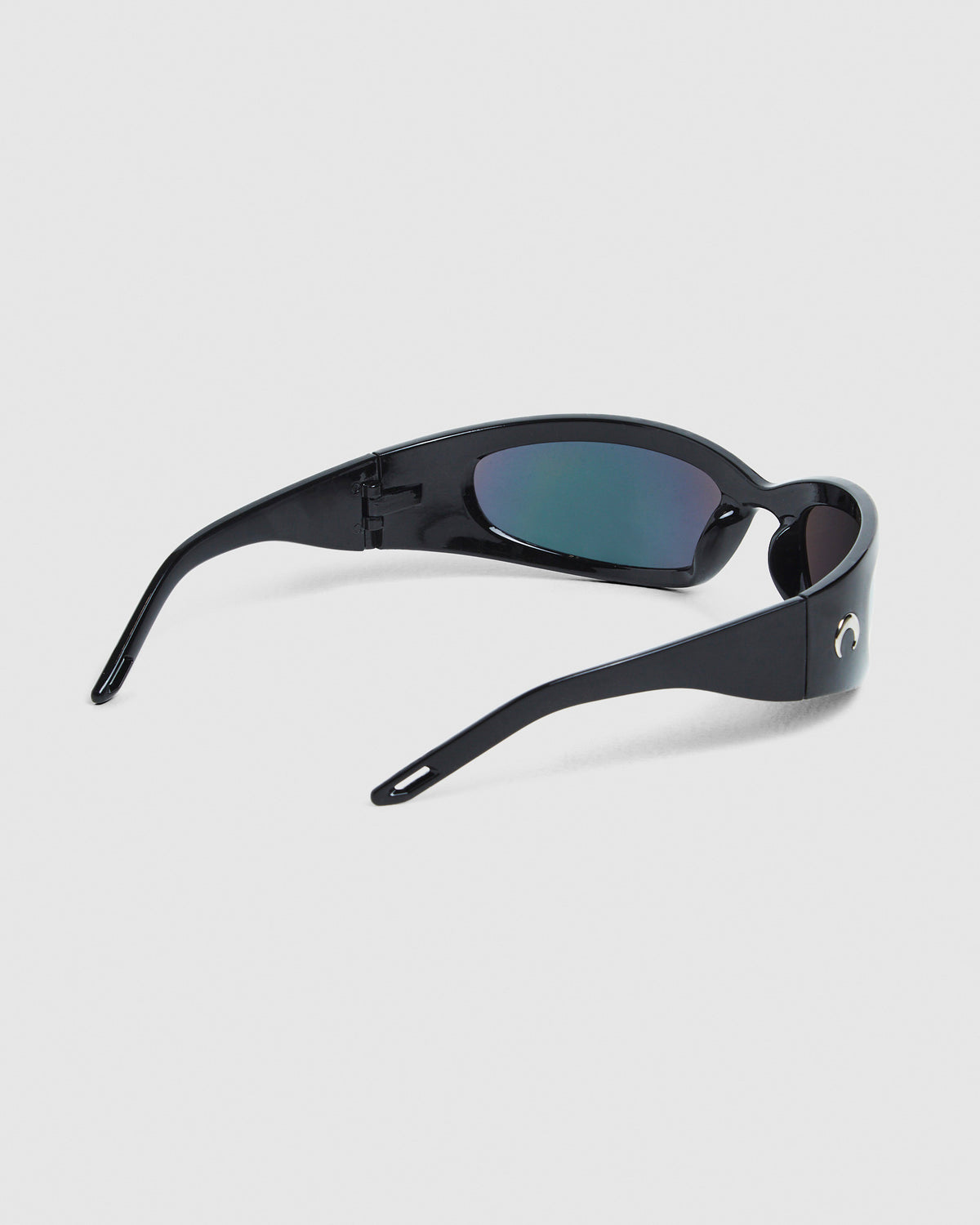 Tatum Wrap Around Sunnies Black BLACK