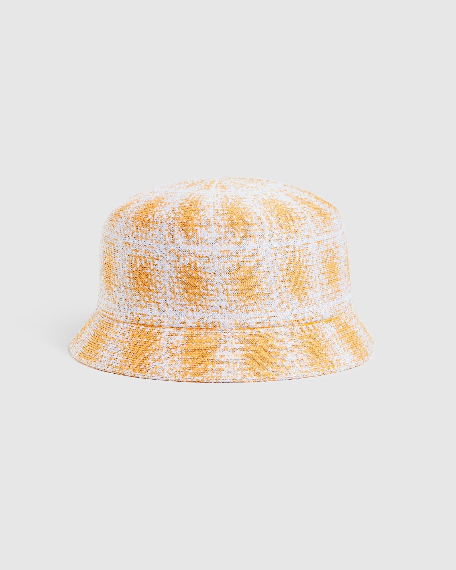 Grunge Plaid Bin Hat Apricot/White ASSORTED