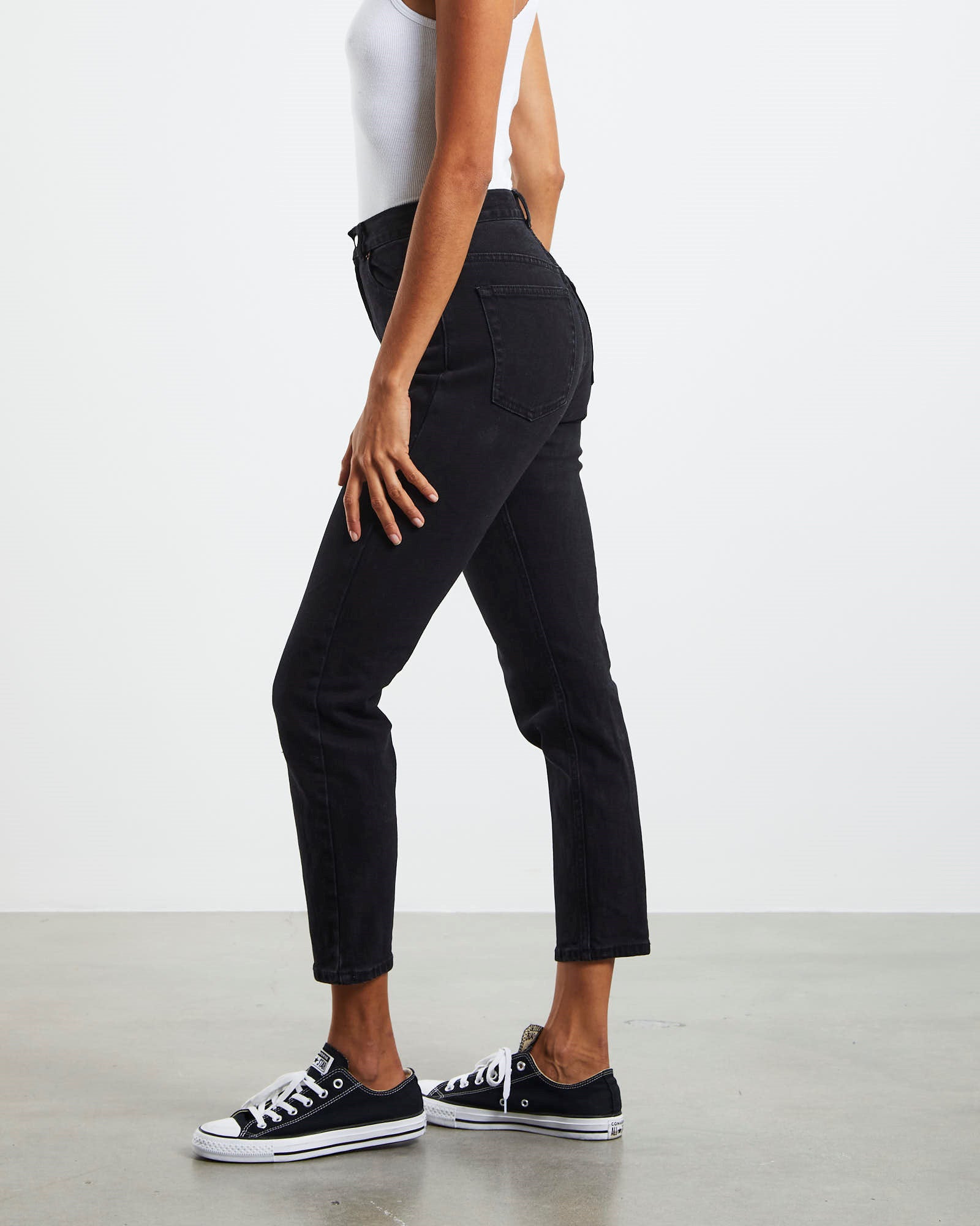 Nora Jeans Black Stretch BLACK