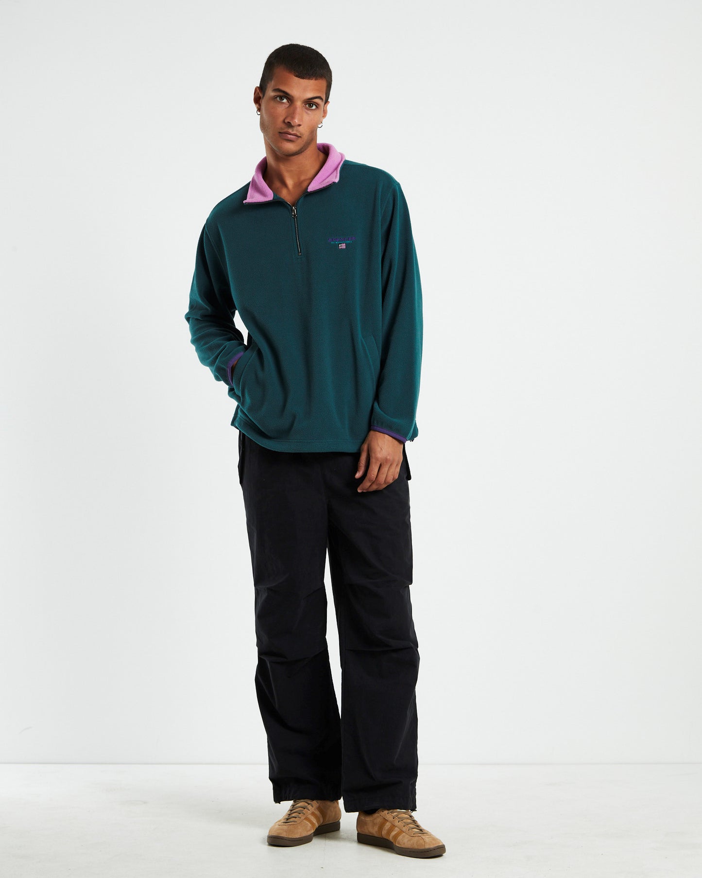 International Polar Fleece Jumper Pine Green