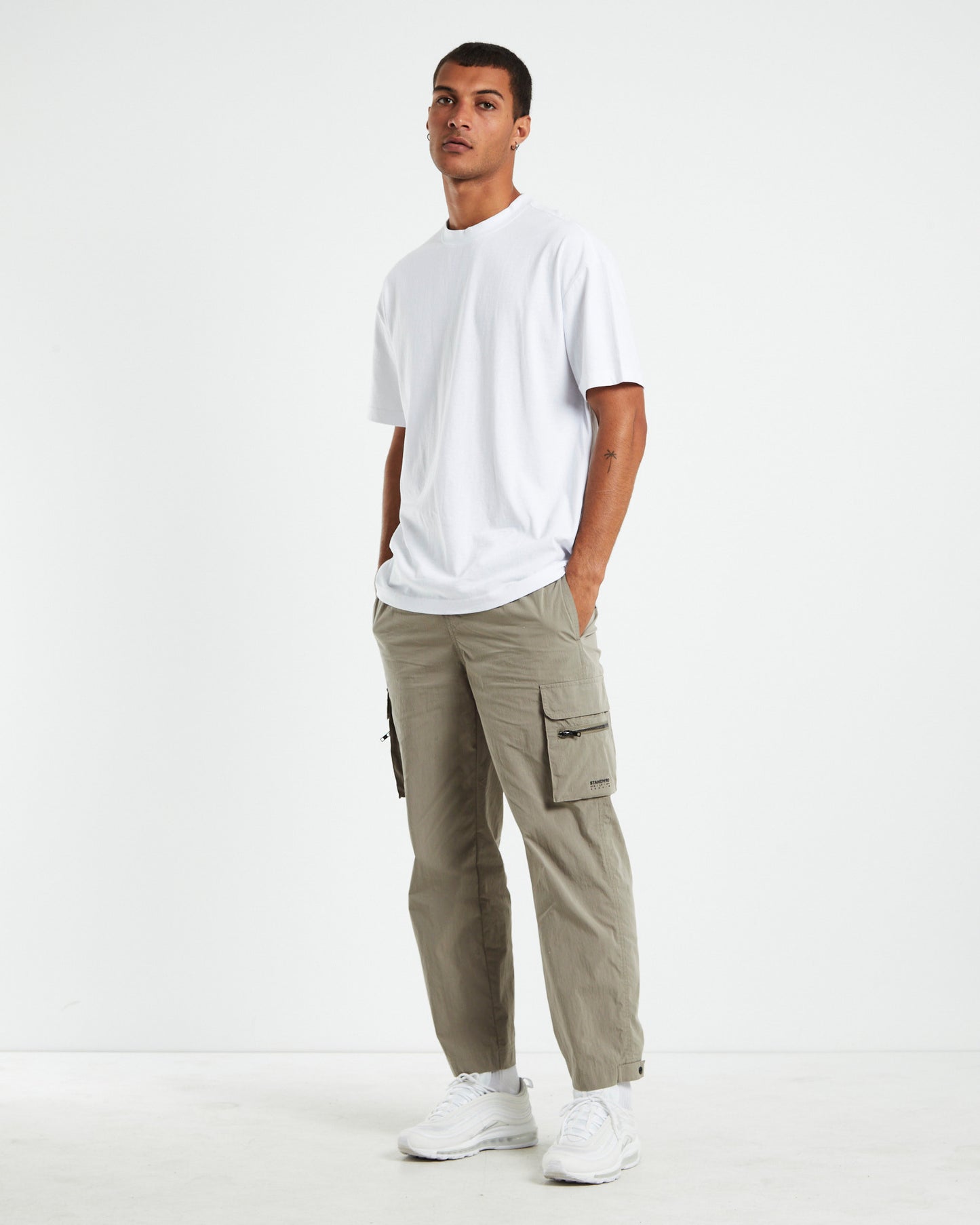 Utility Cargo Pants Taupe