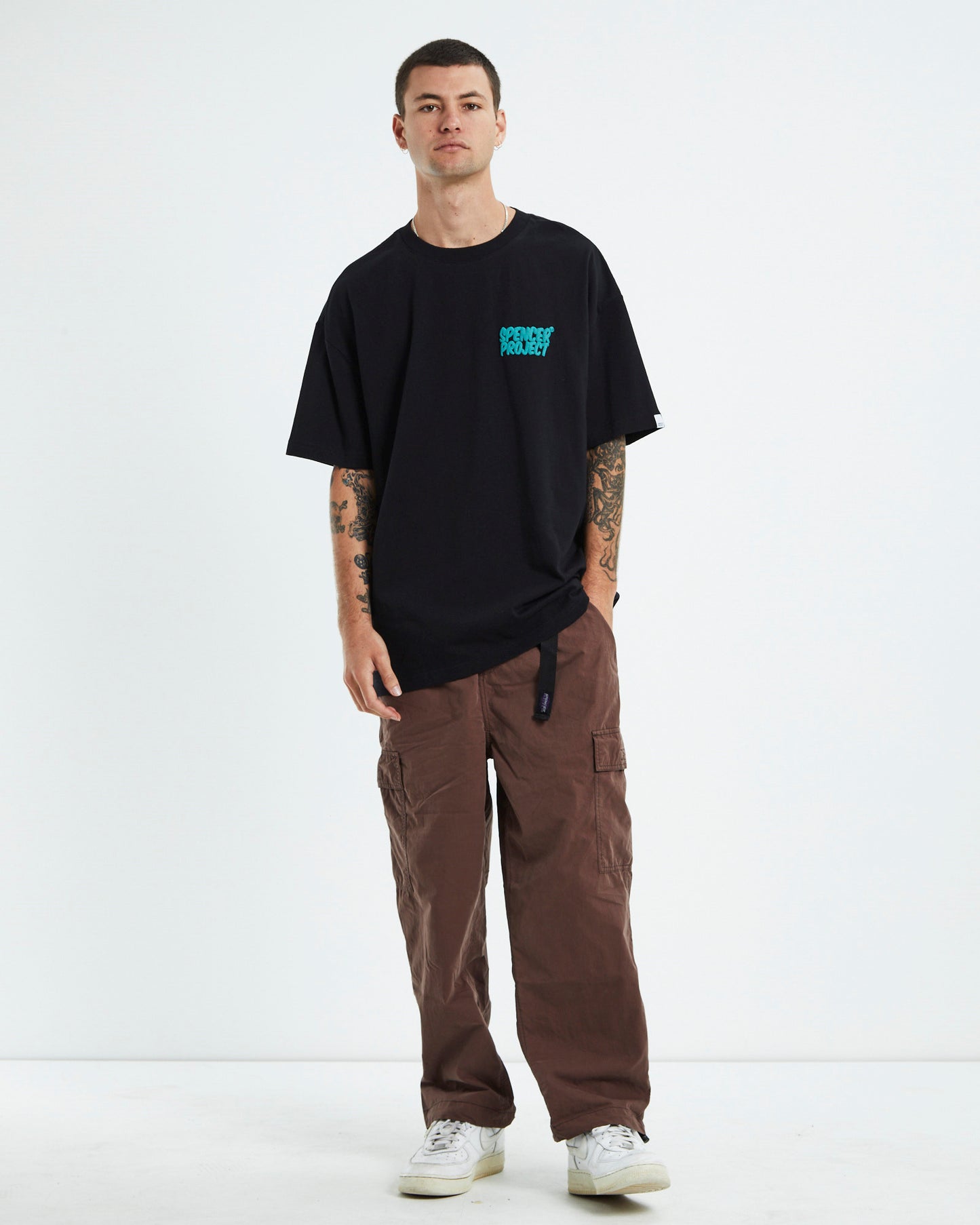 Puffy Short Sleeve T-Shirt Black