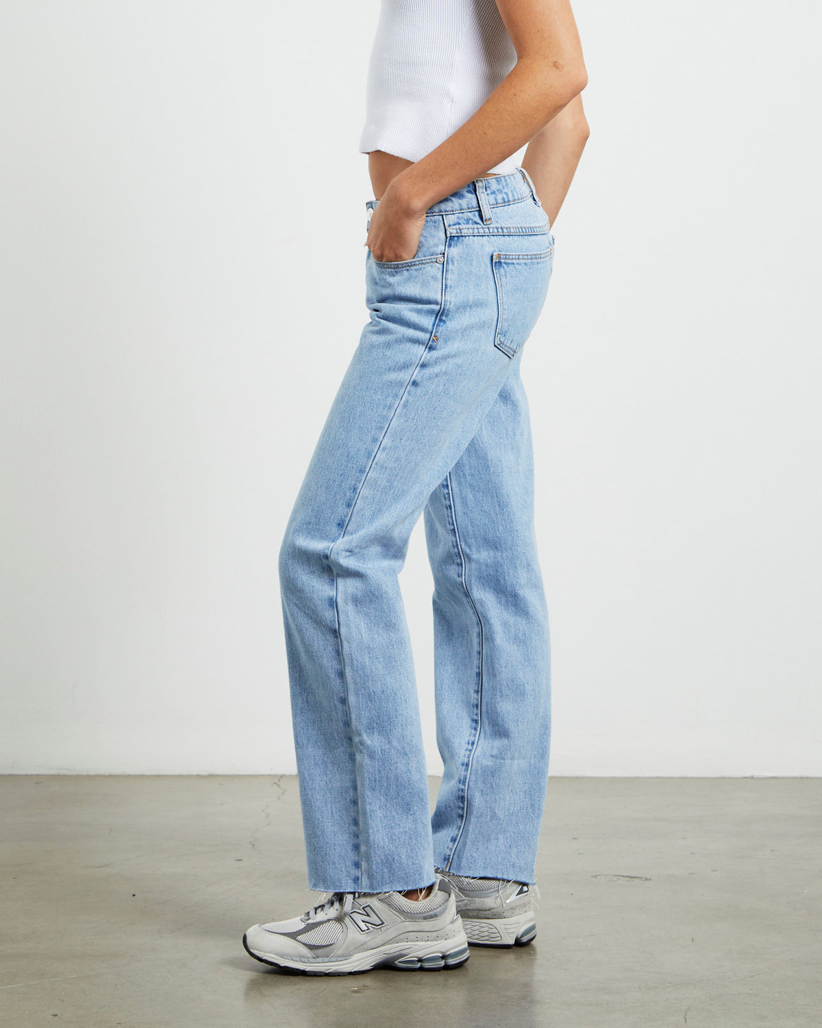 A 99 Low Straight Petite Jeans Walk Away Blue LIGHT BLUE