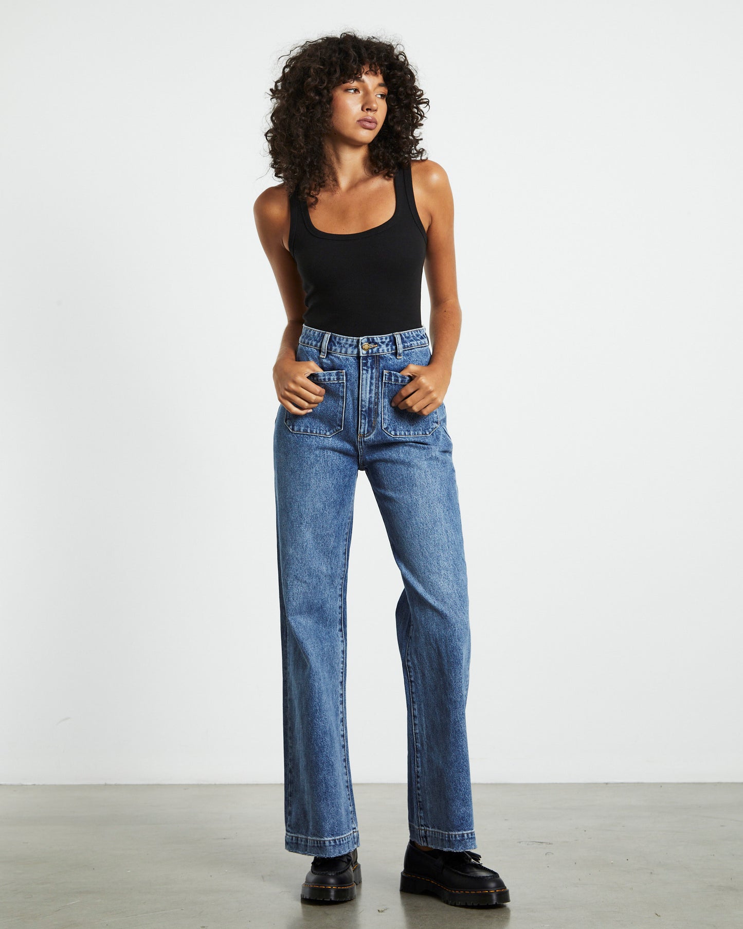 Sailor Jeans Long Janet Recycled Blue