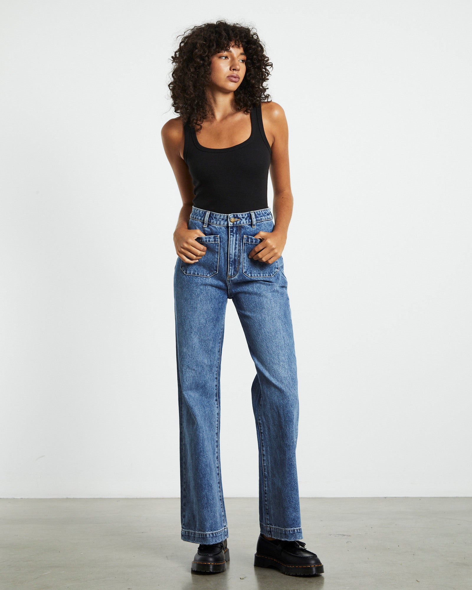 Sailor Jeans Long Janet Recycled Blue BLUE