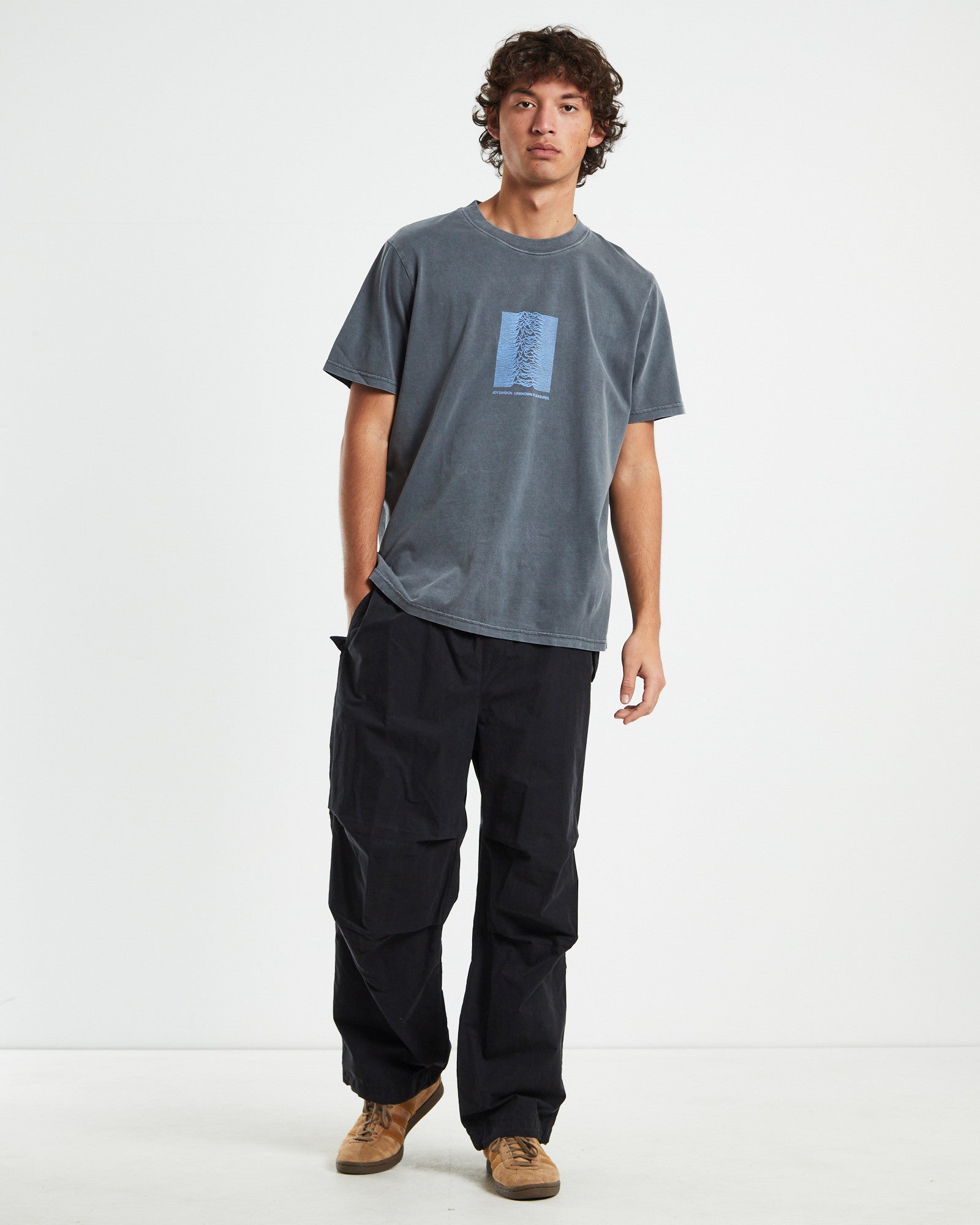 Joy Division Band T-shirt Graphite GREY