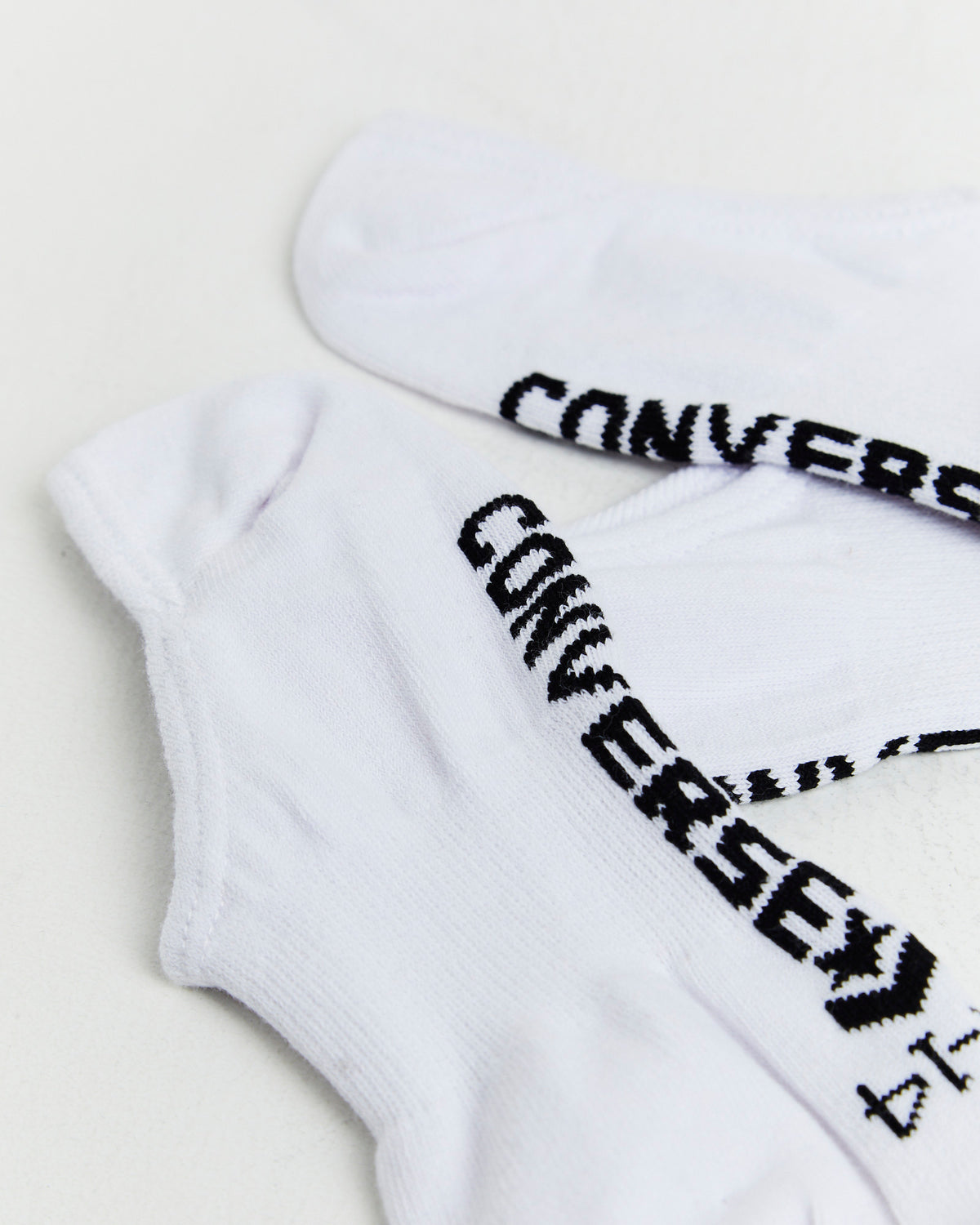 Invisible Socks 3 Pack in White WHITE