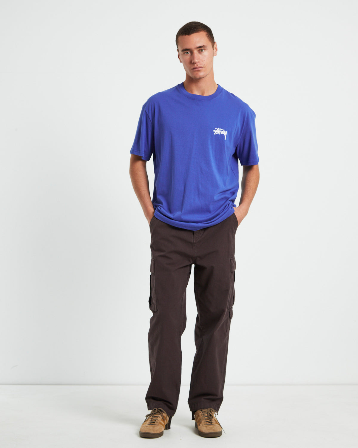 Big Stock Short Sleeve T-Shirt in Blue BLUE