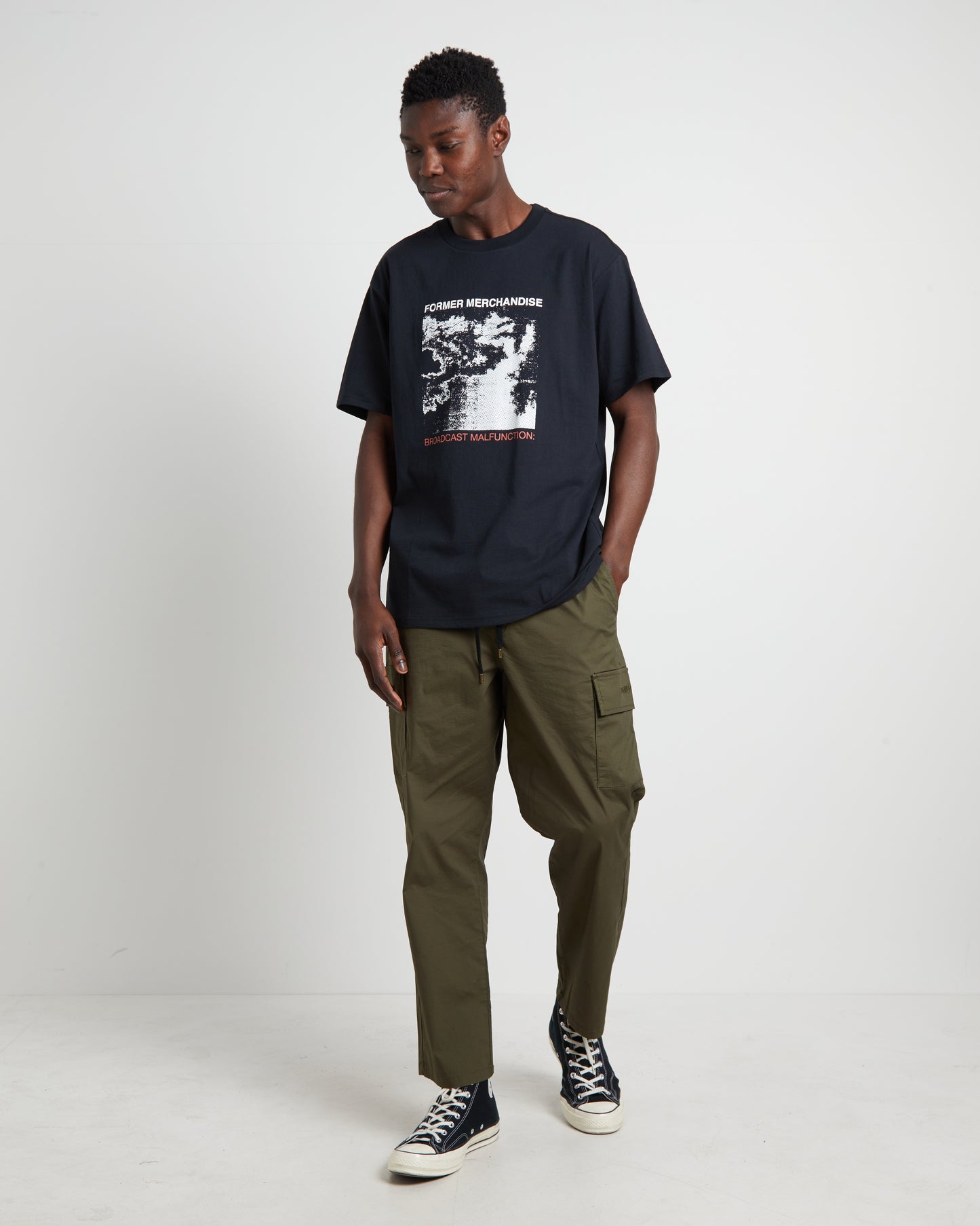 Tantrum Short Sleeve T-Shirt in Black