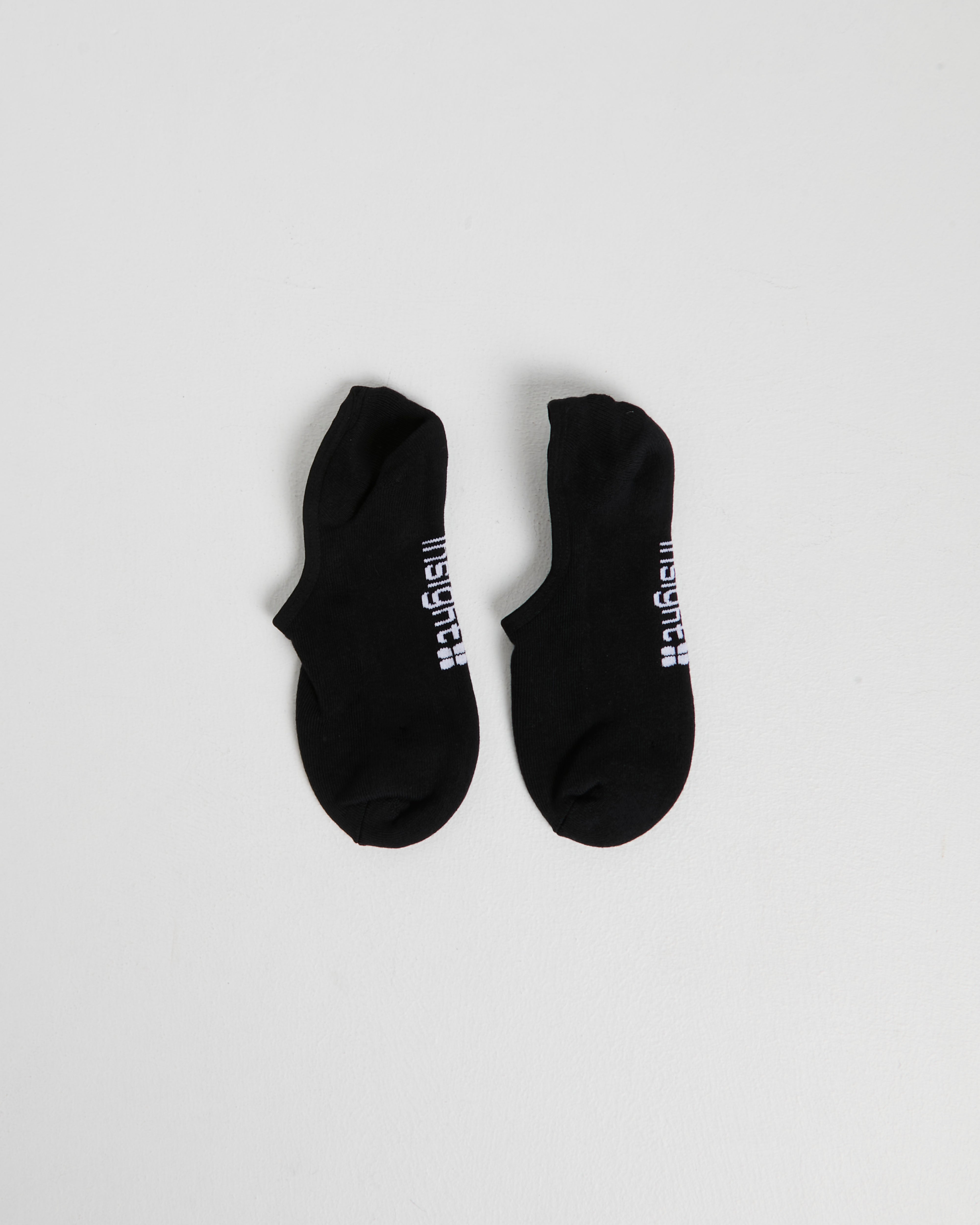 3 Pack Logo Invisible Sock BLACK
