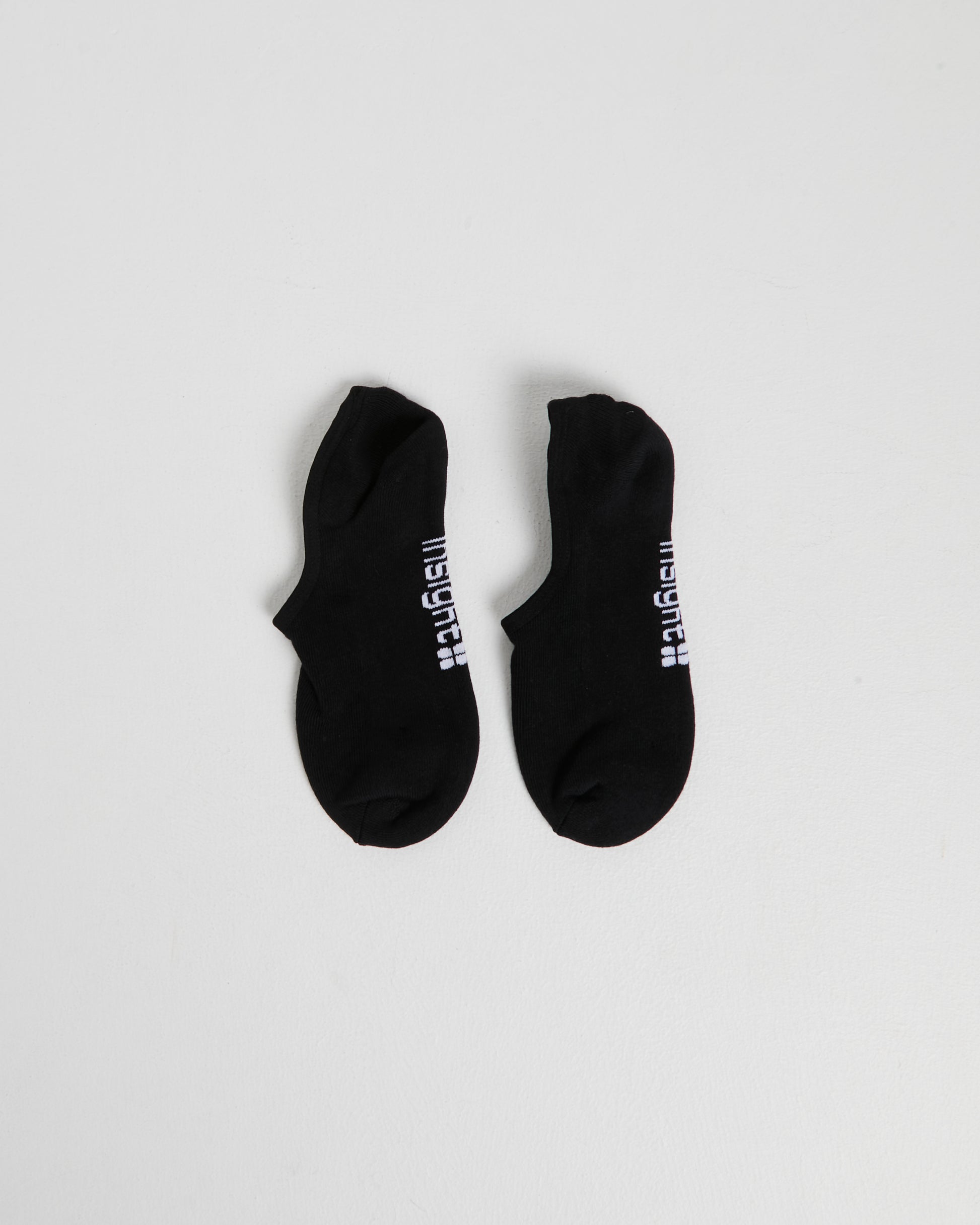 3 Pack Logo Invisible Sock BLACK