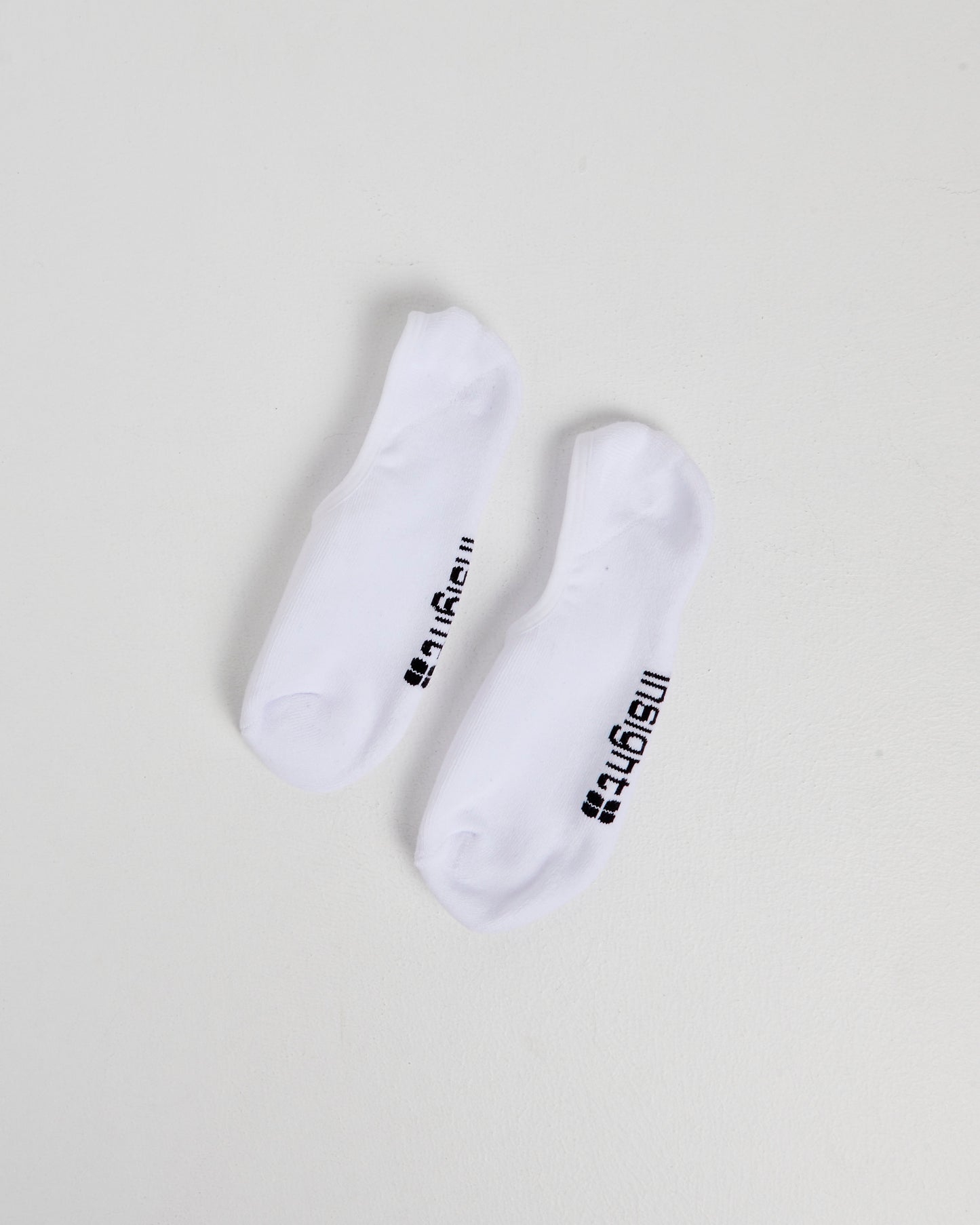 3 Pack Logo Invisible Sock WHT
