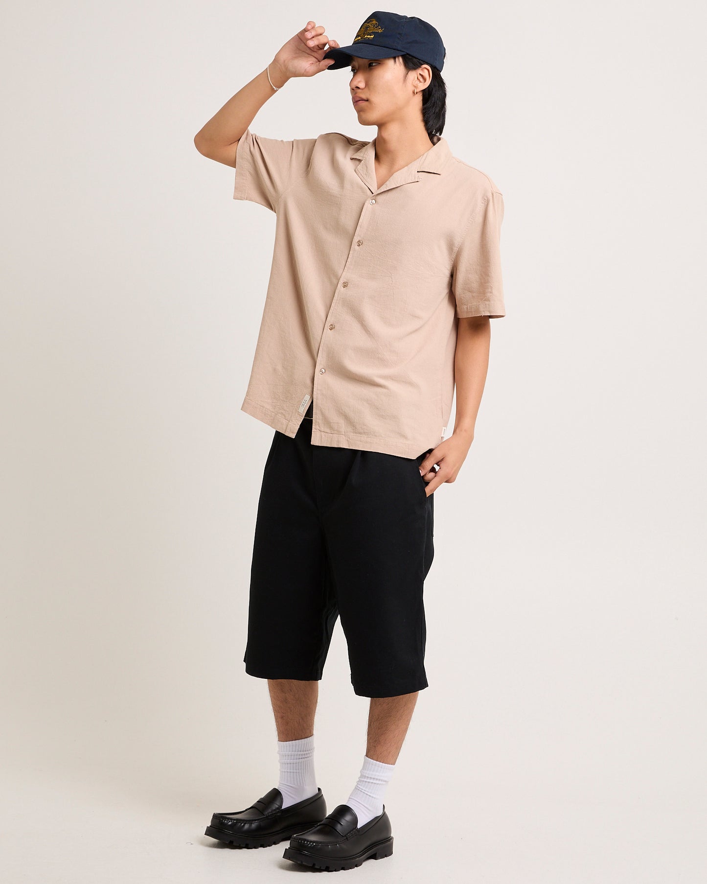 Soren Short Sleeve Resort Shirt TAN