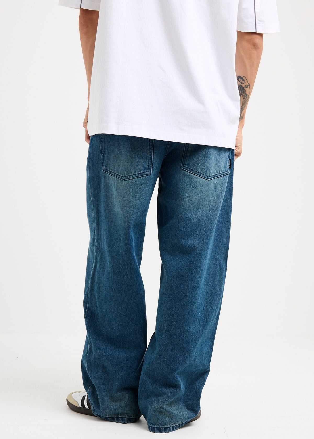 Society Baggy Denim Jeans WESTING BLUE
