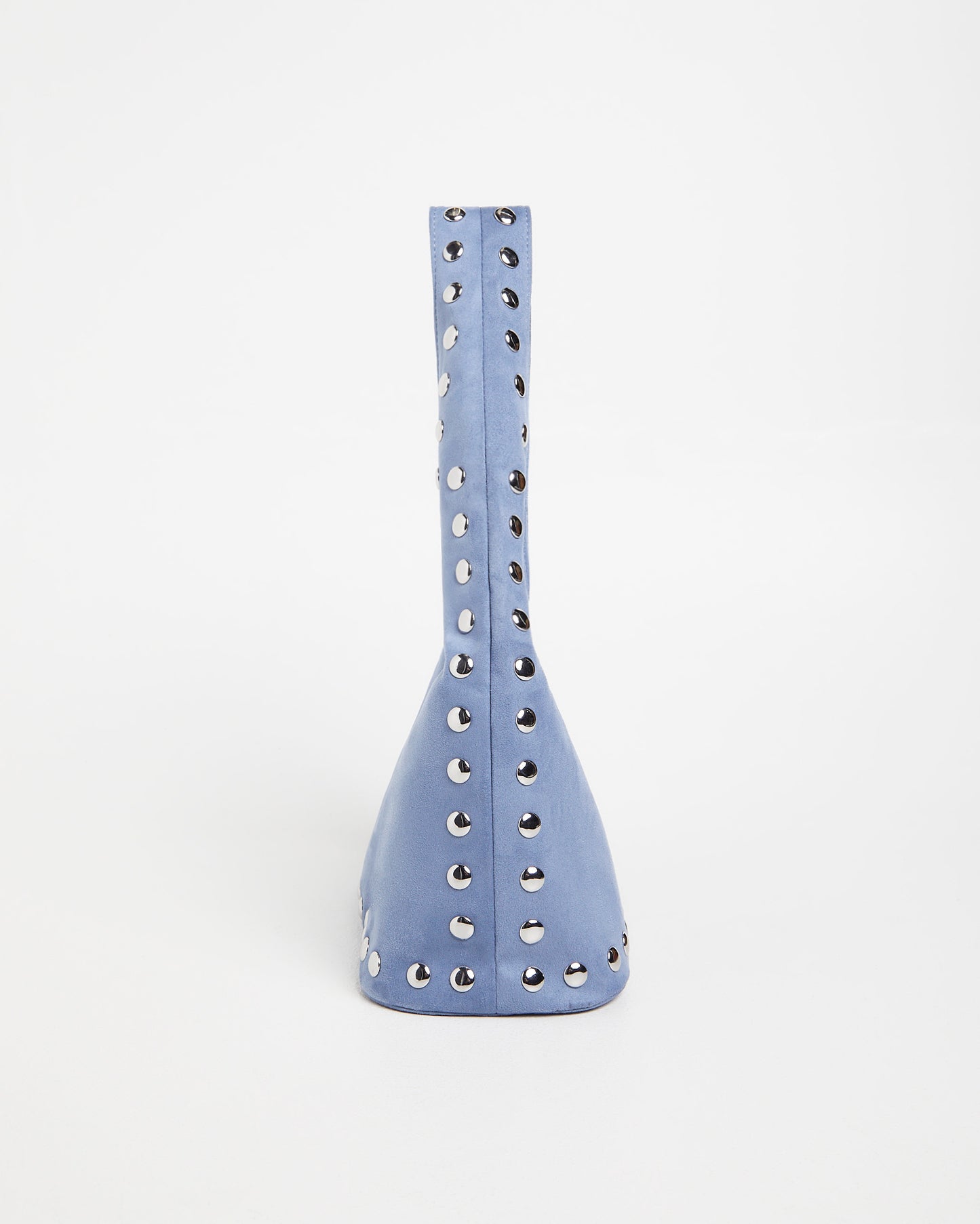 Stud Hobo Shoulder Bag LT BLUE
