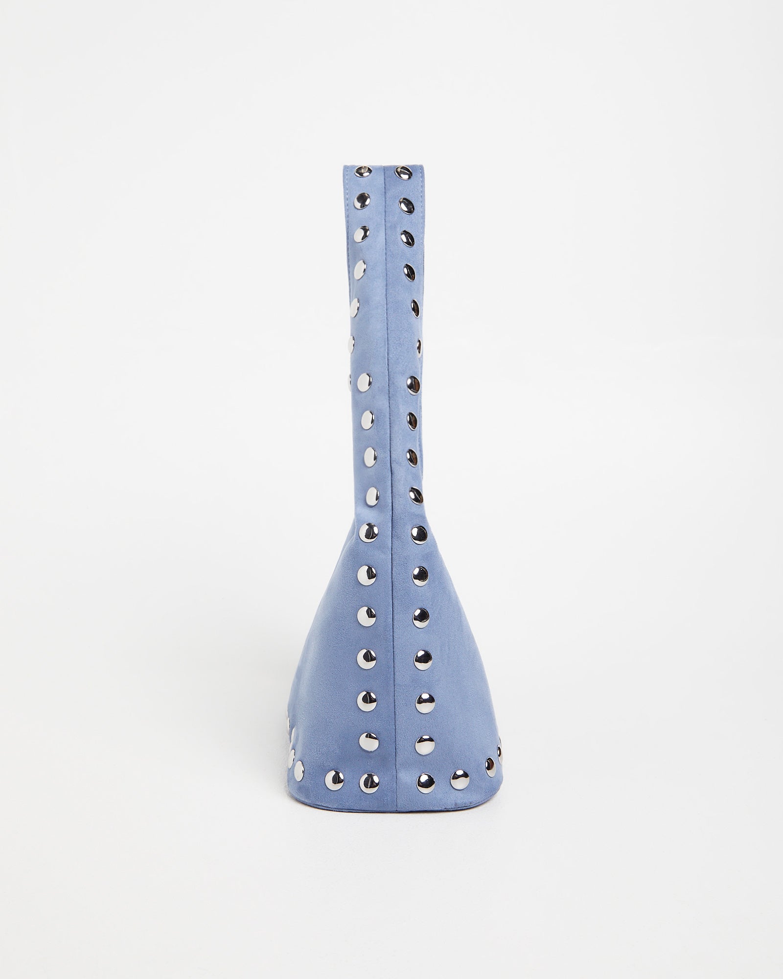 Stud Hobo Shoulder Bag LT BLUE
